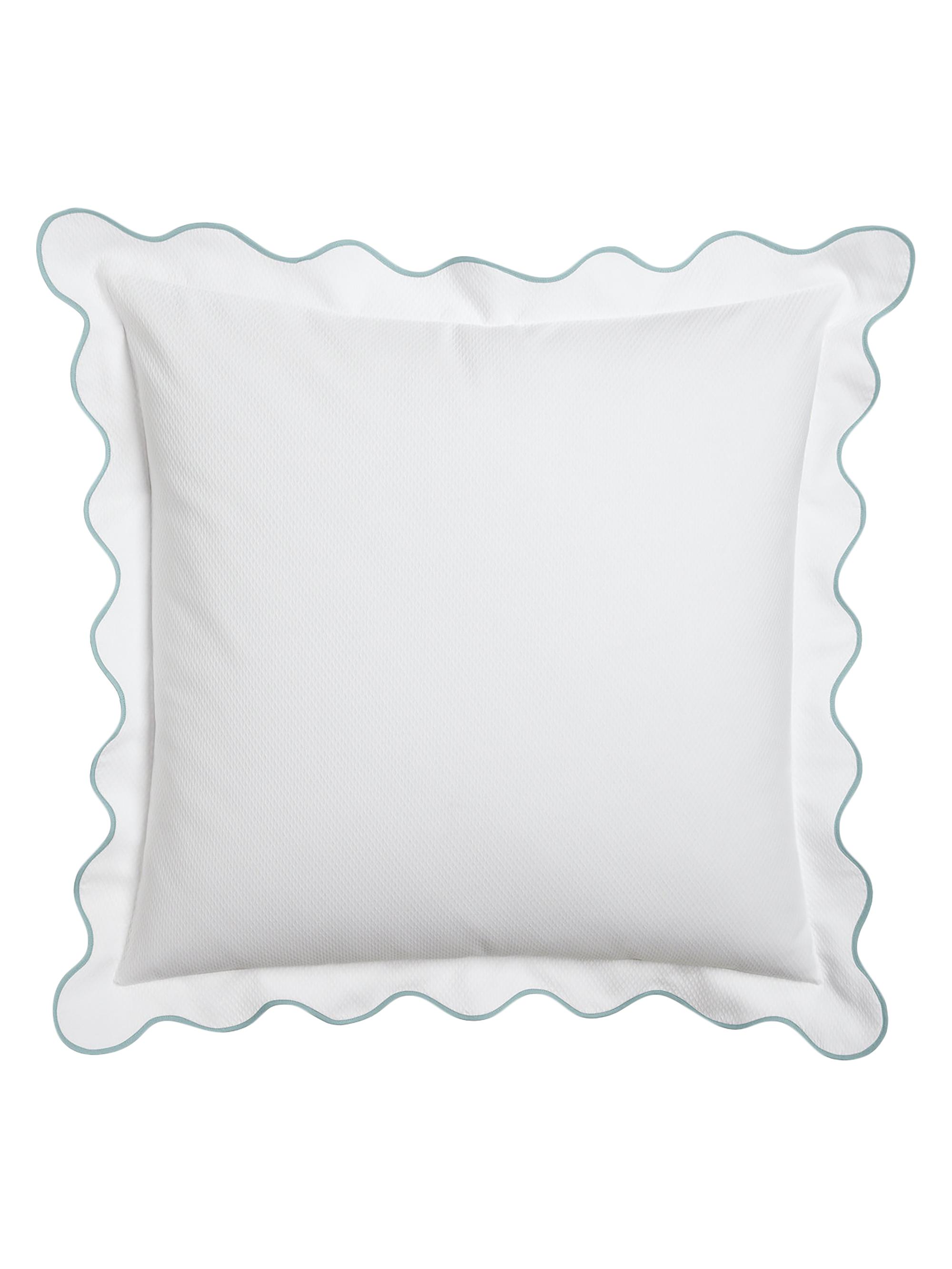 Matouk Lanai Pique Euro Sham - Turquoise European