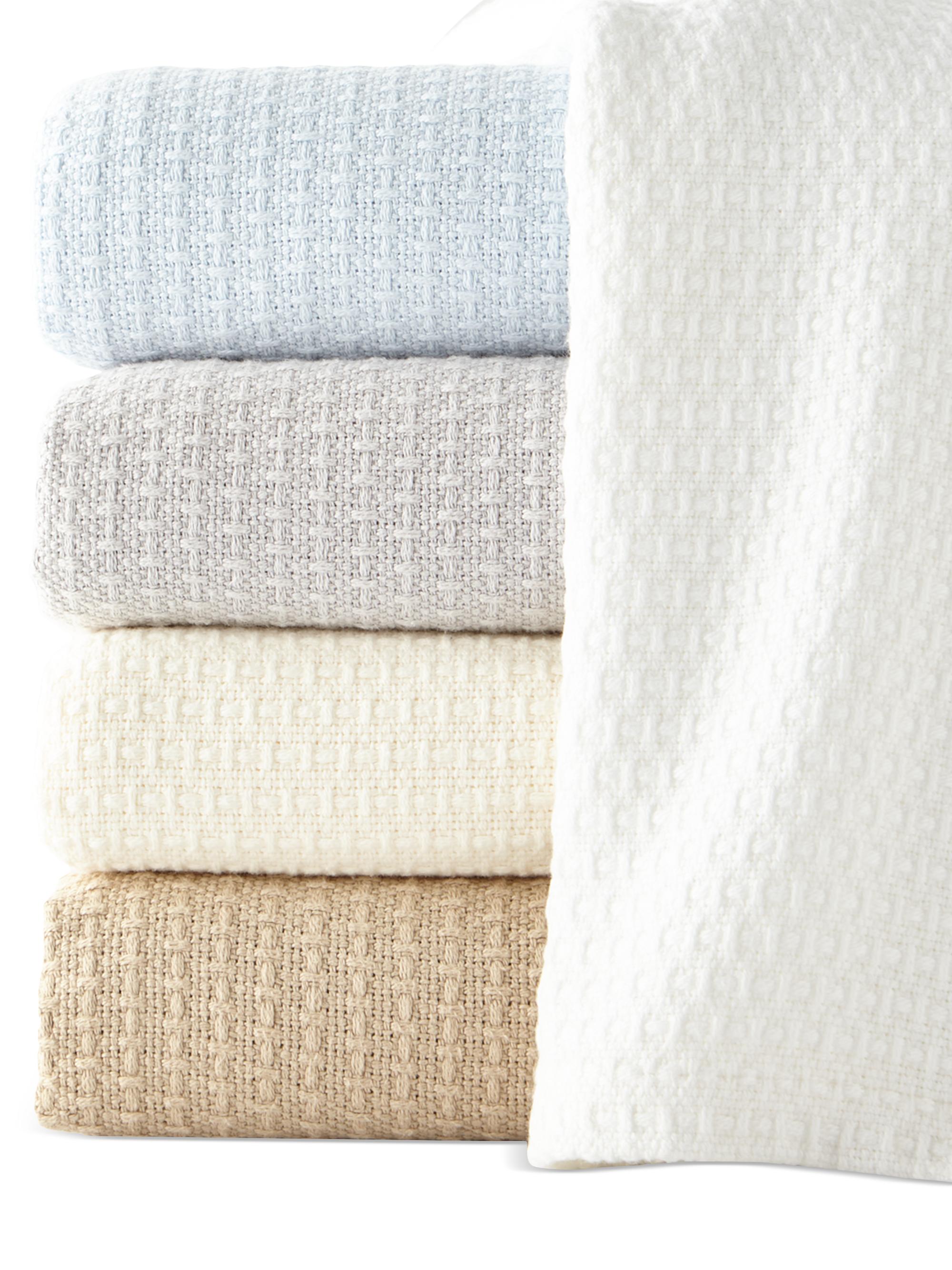 Sferra Marcus Tara Blanket - White Full