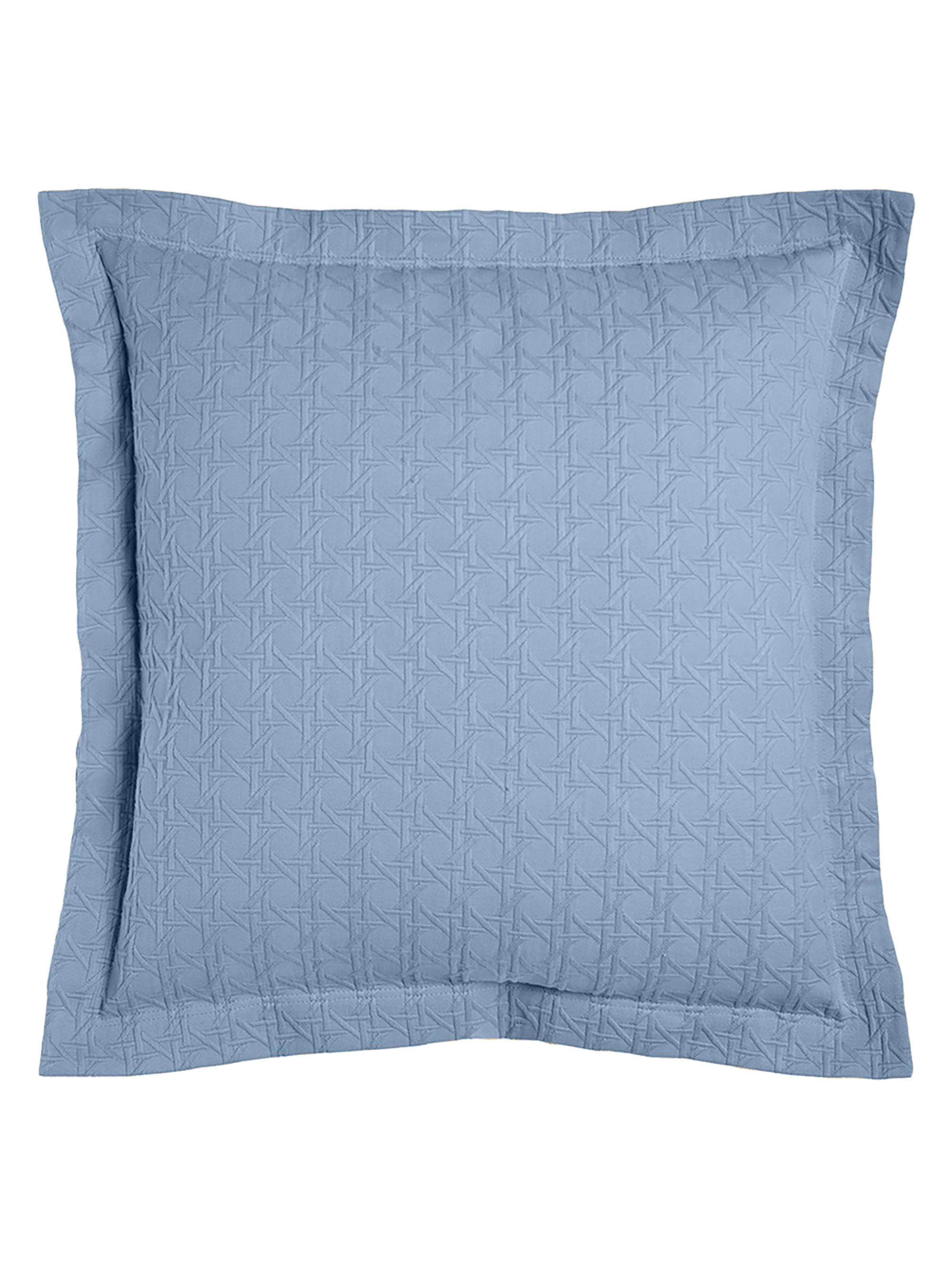 Sferra Marcus Matelassé Euro Sham - Blue European