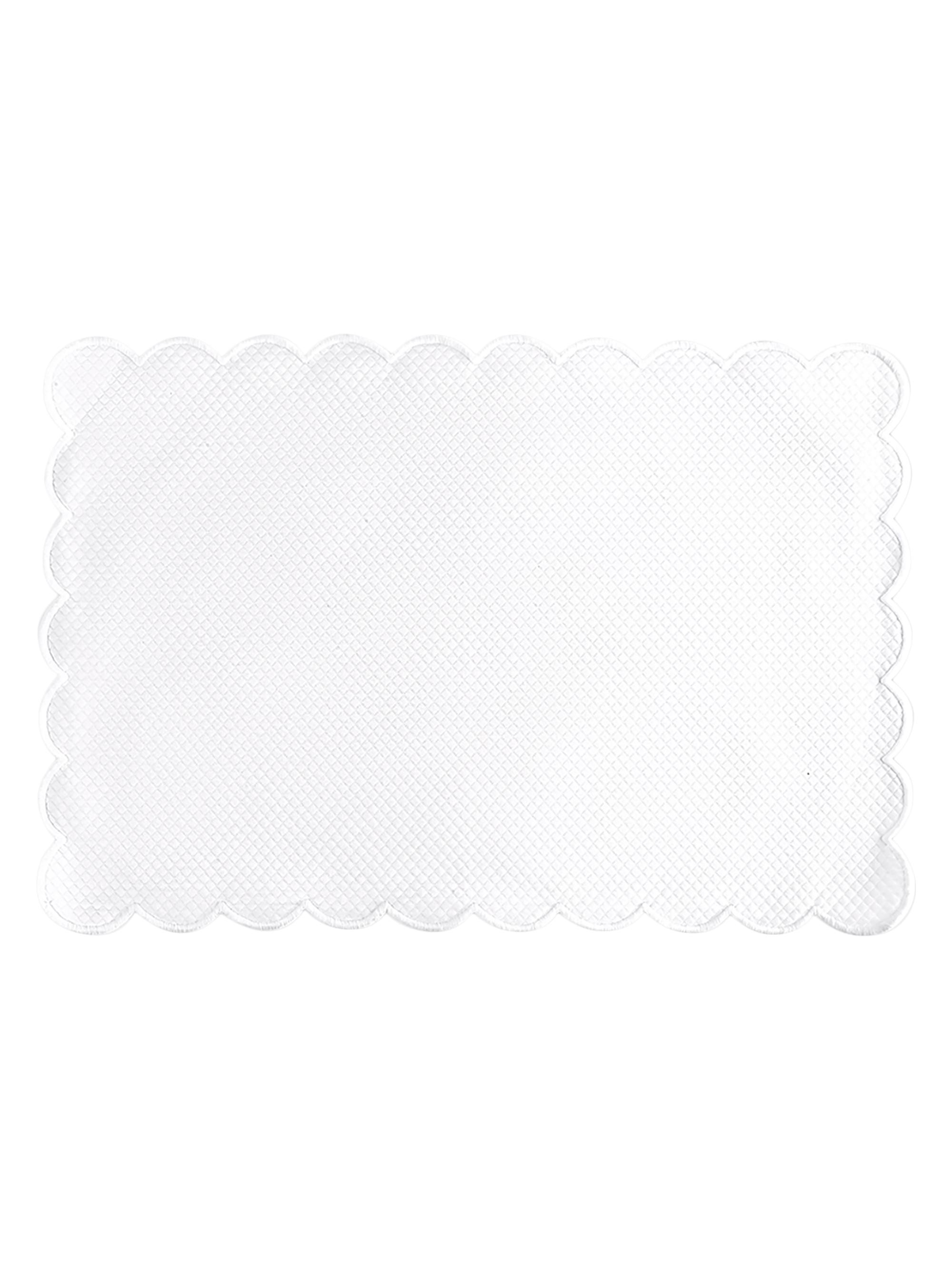 Matouk Savannah Gardens 4-Piece Placemat Set - White