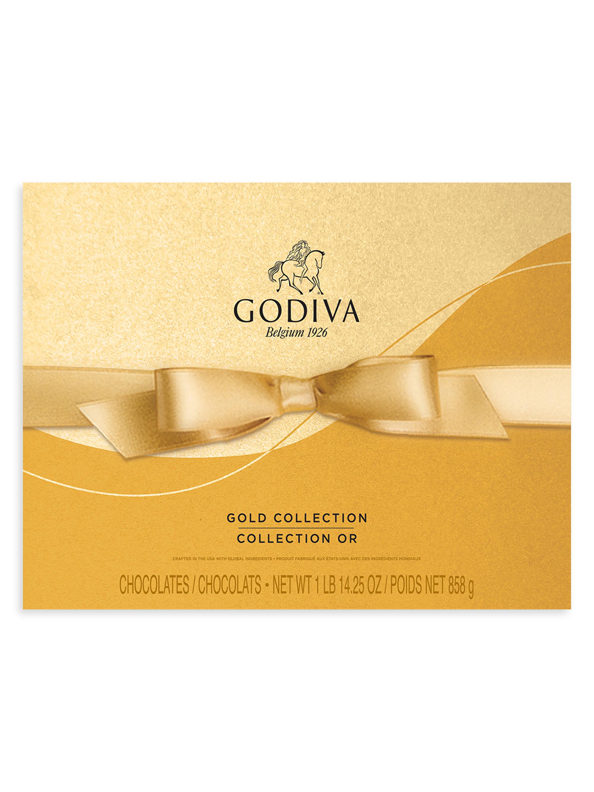 Godiva Chocolatier Gold Gift Box, 72 Count