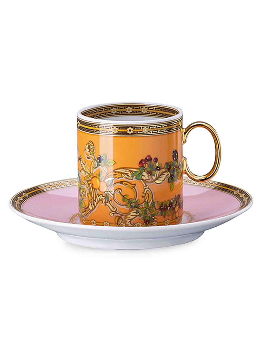Rosenthal Butterfly Garden Modern Teacup & Saucer Set