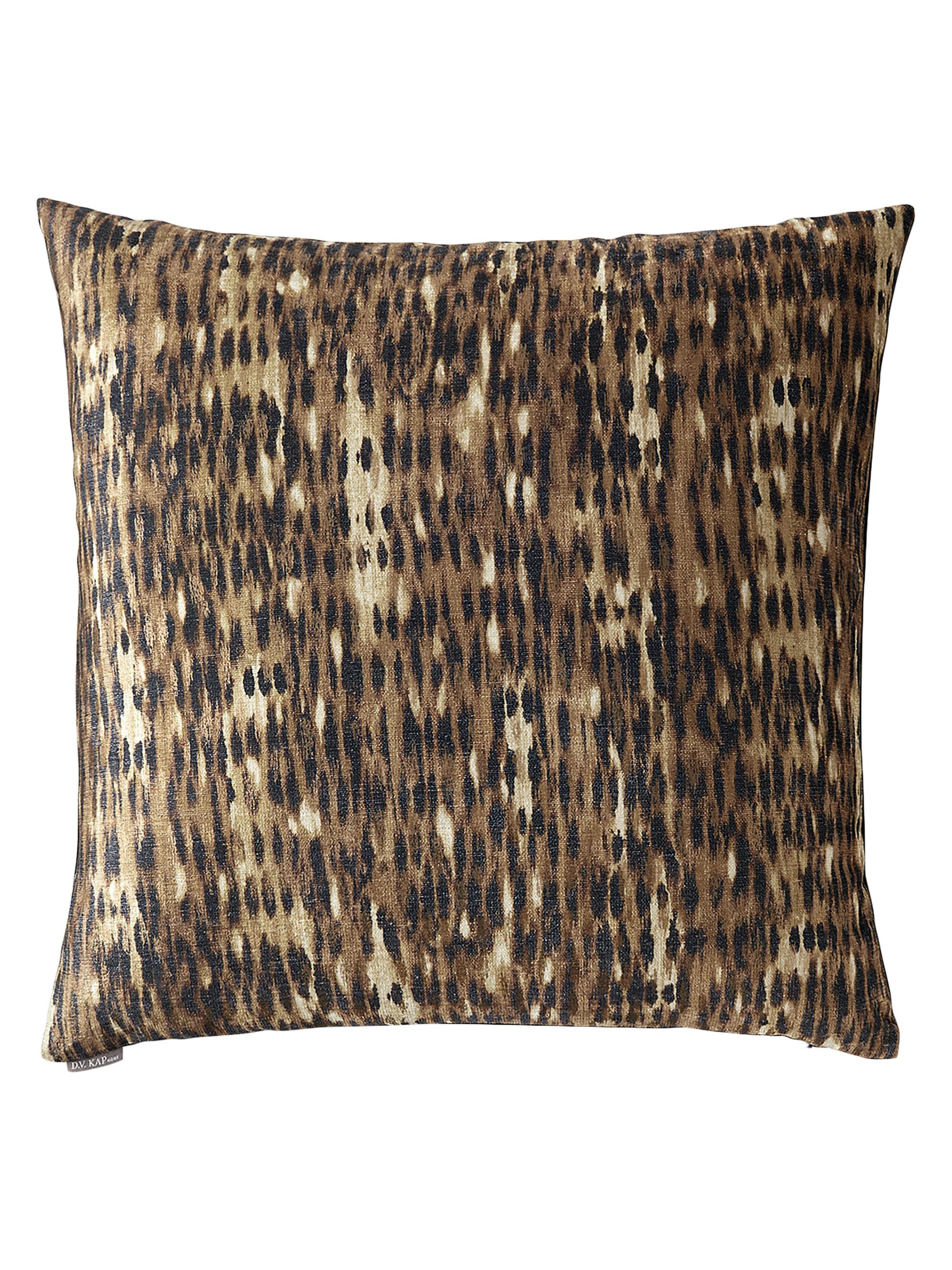D.V. KAP Home Tonga Pillow - Brown