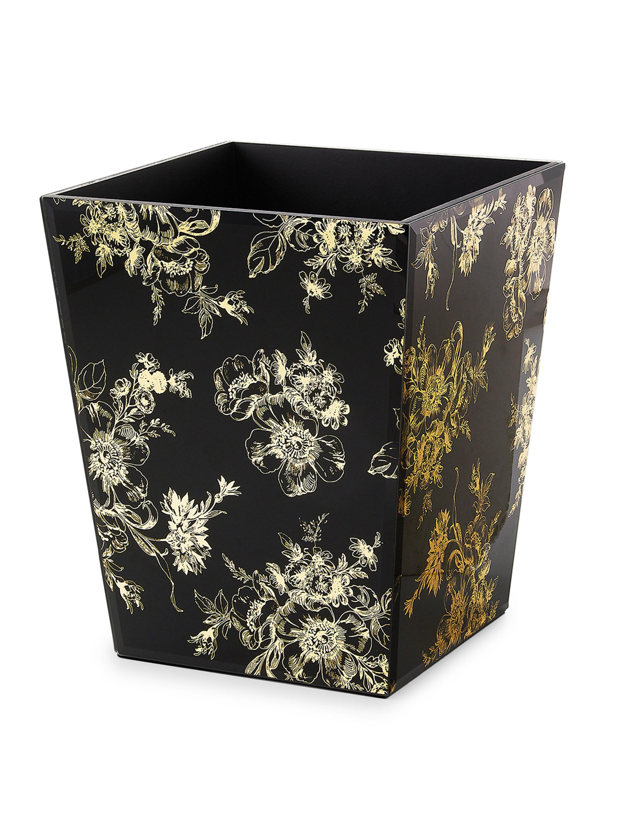 MacKenzie-Childs Twilight Toile Waste Bin