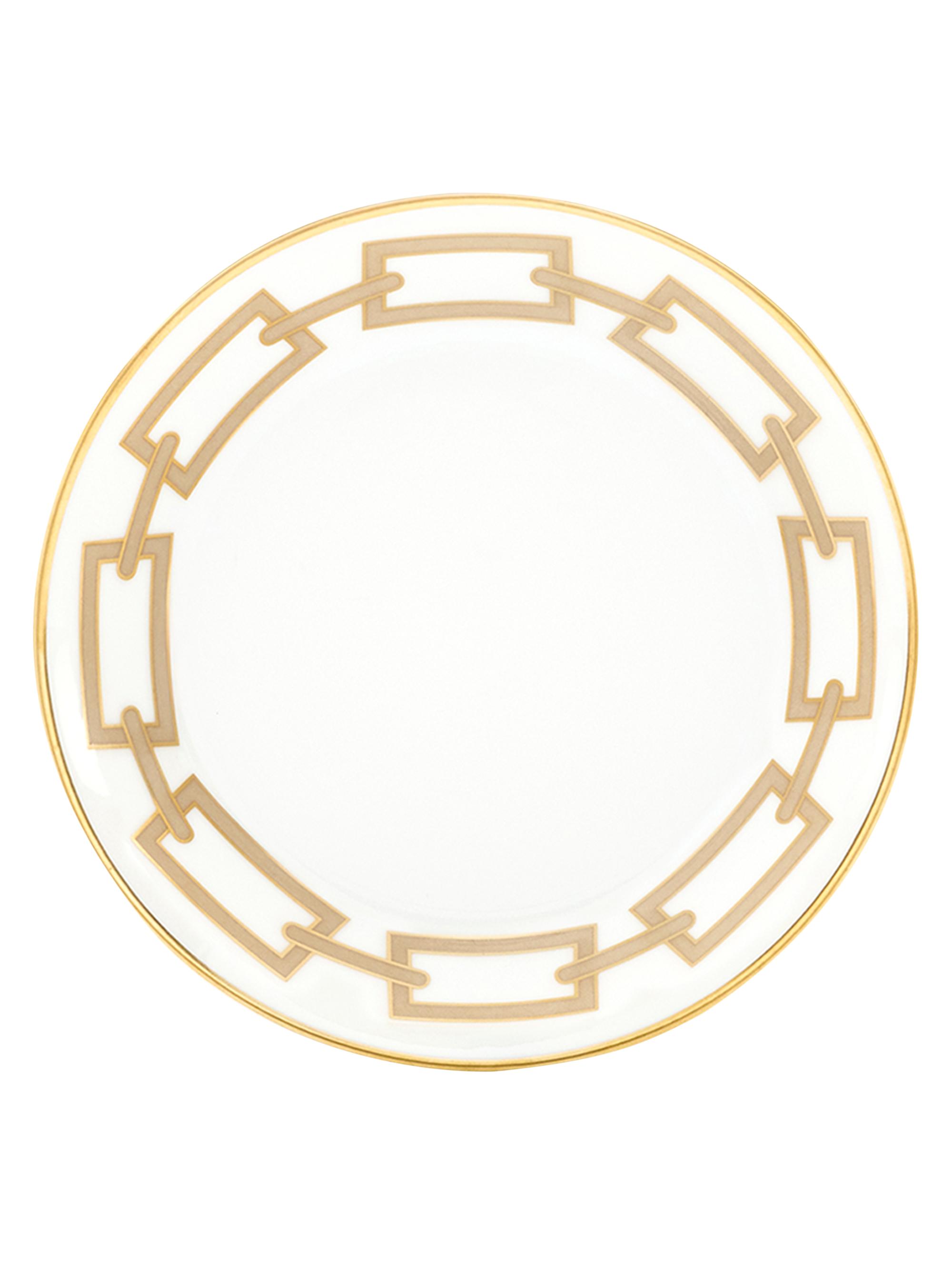 Ginori 1735 Catene Cachemire Tea Saucer - Beige