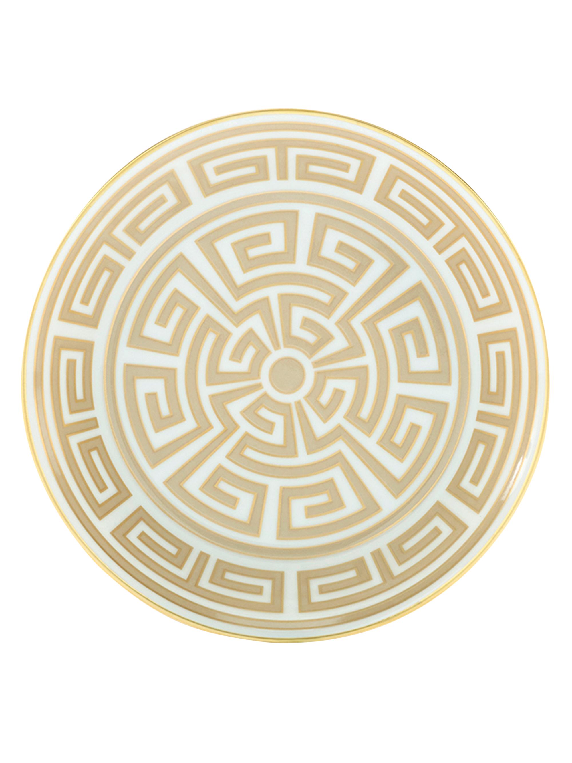 Ginori 1735 Labirinto Cachemire Tea Saucer - Beige