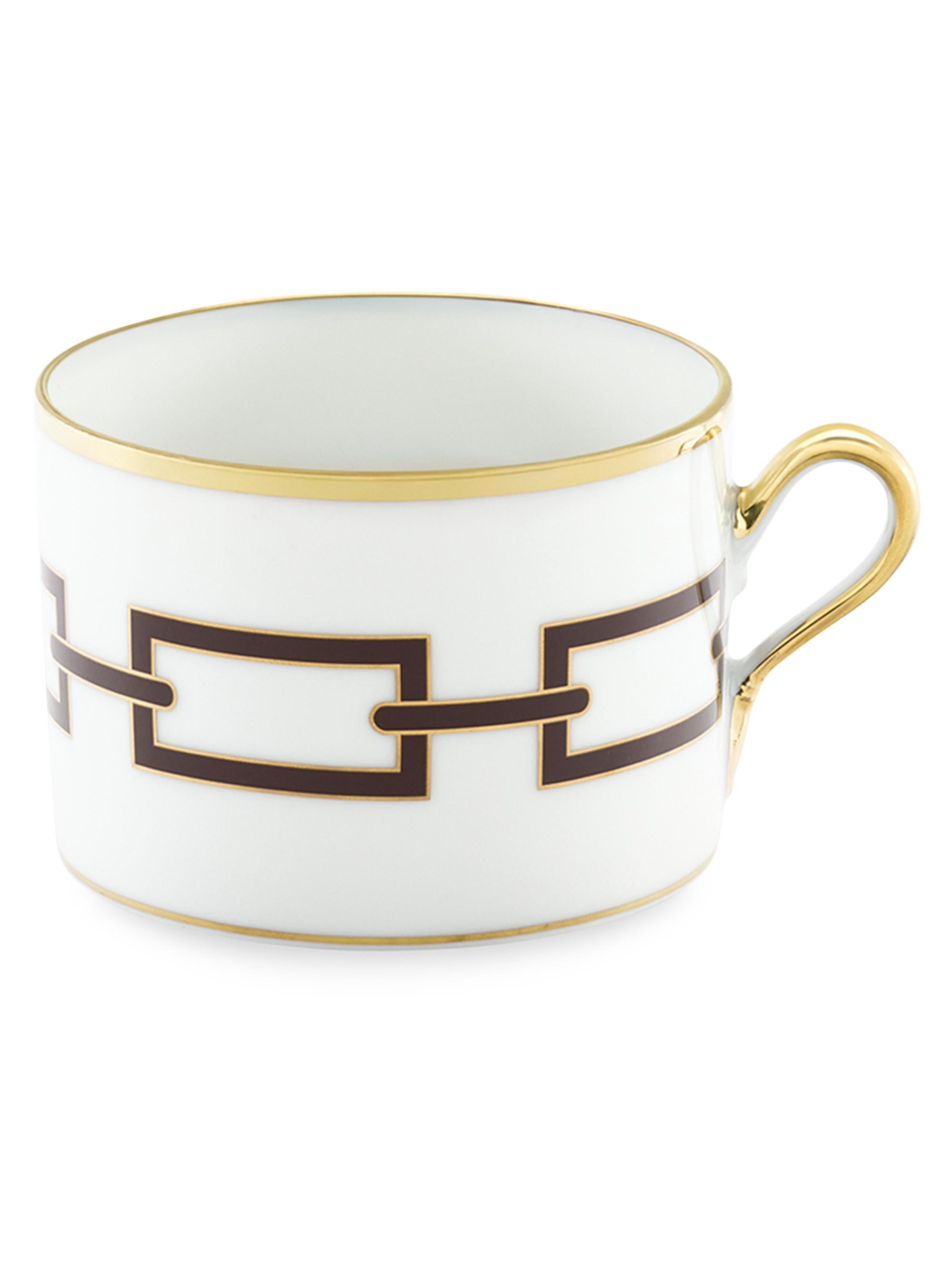 Ginori 1735 Catene Ebano Tea Cup - Brown