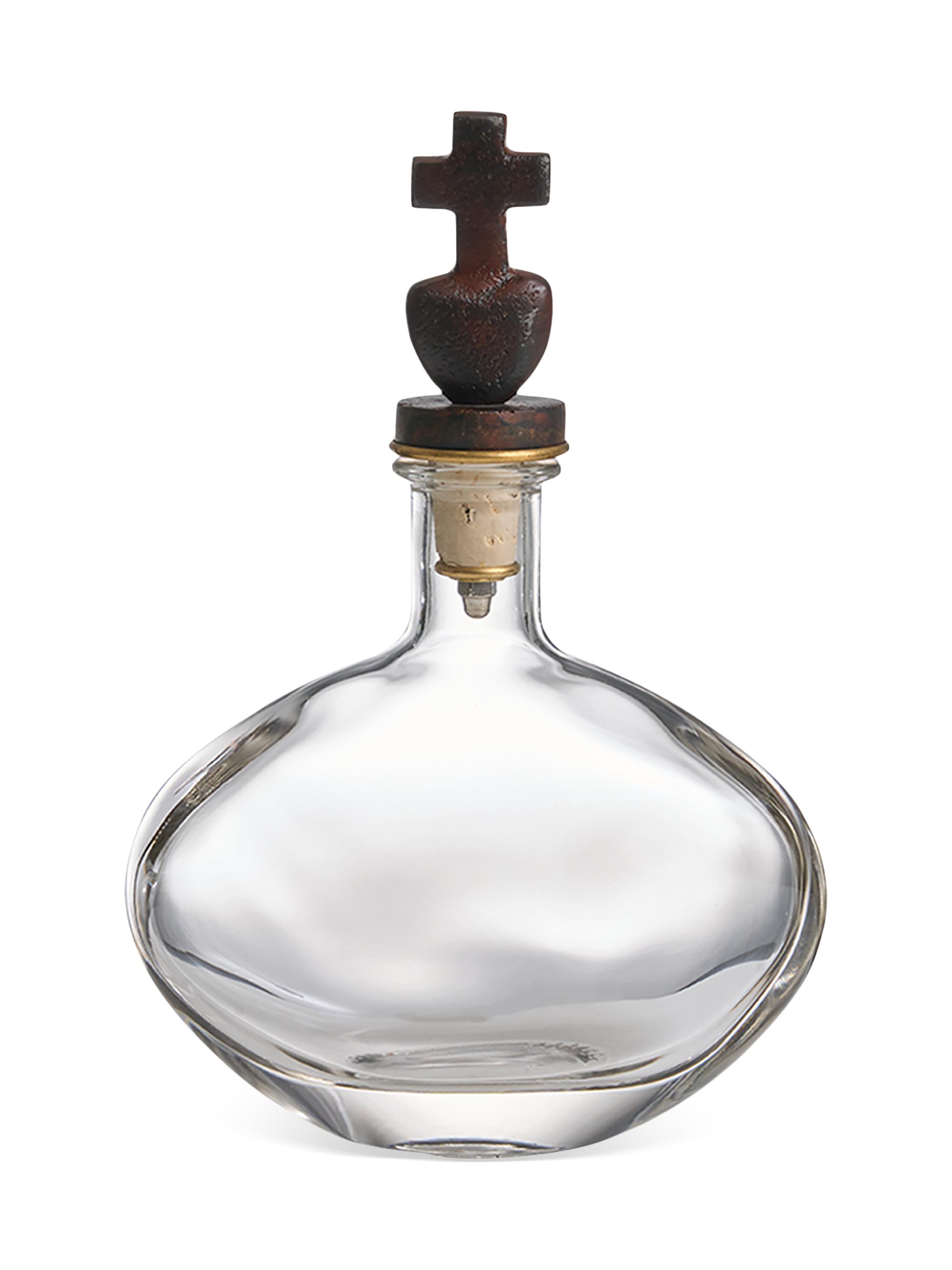 Jan Barboglio Bendita Vida Glass-Cast Iron Decanter