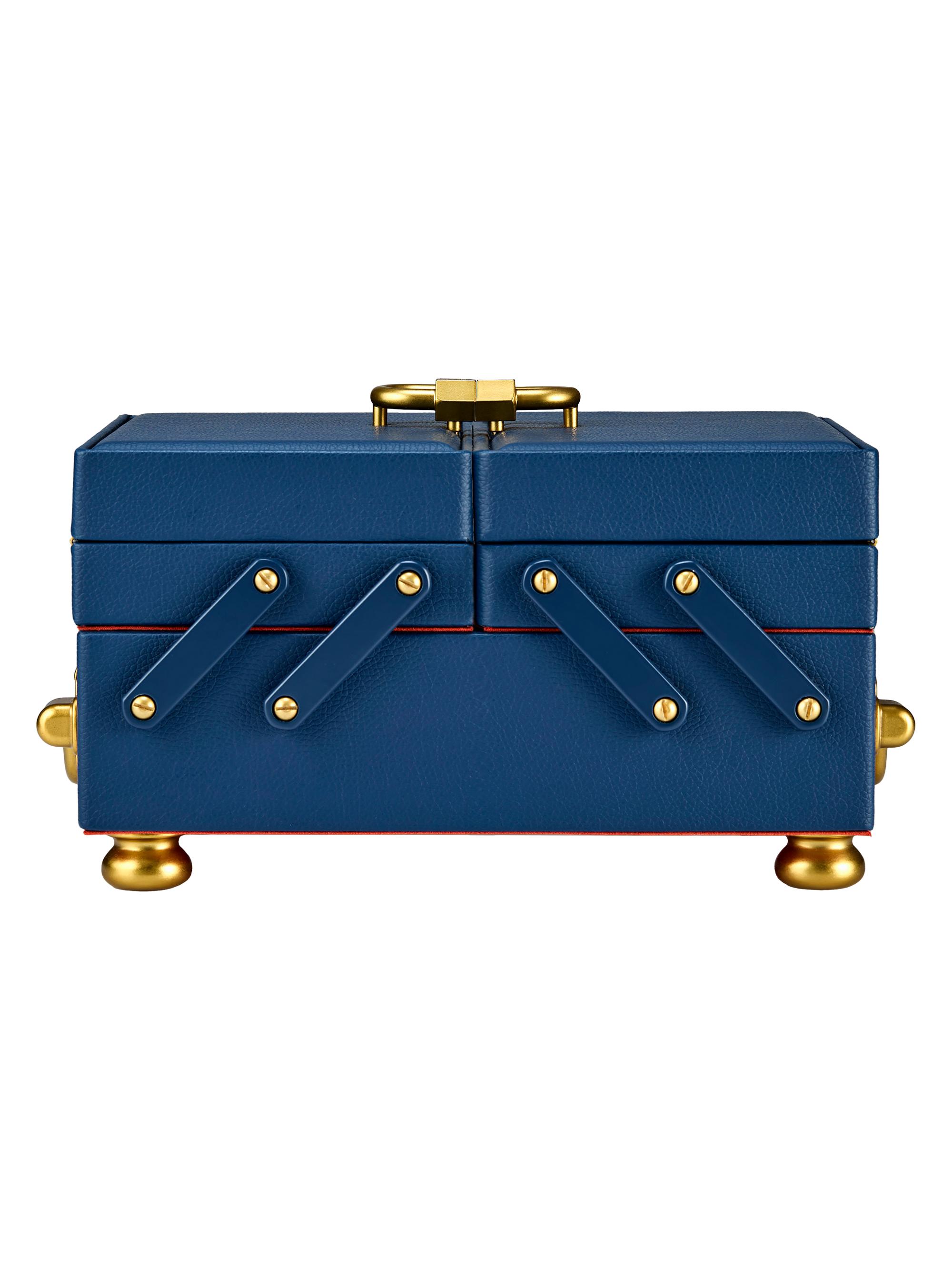 Wolf Maria Square Quilted Leather Zip Jewelry Case | Saks Fifth Avenue
