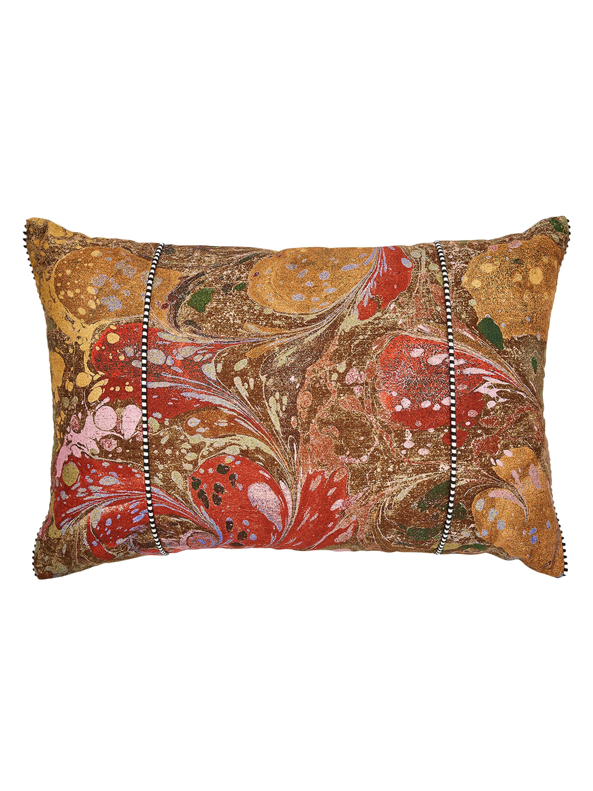 MacKenzie-Childs Marbleized Lumbar Pillow
