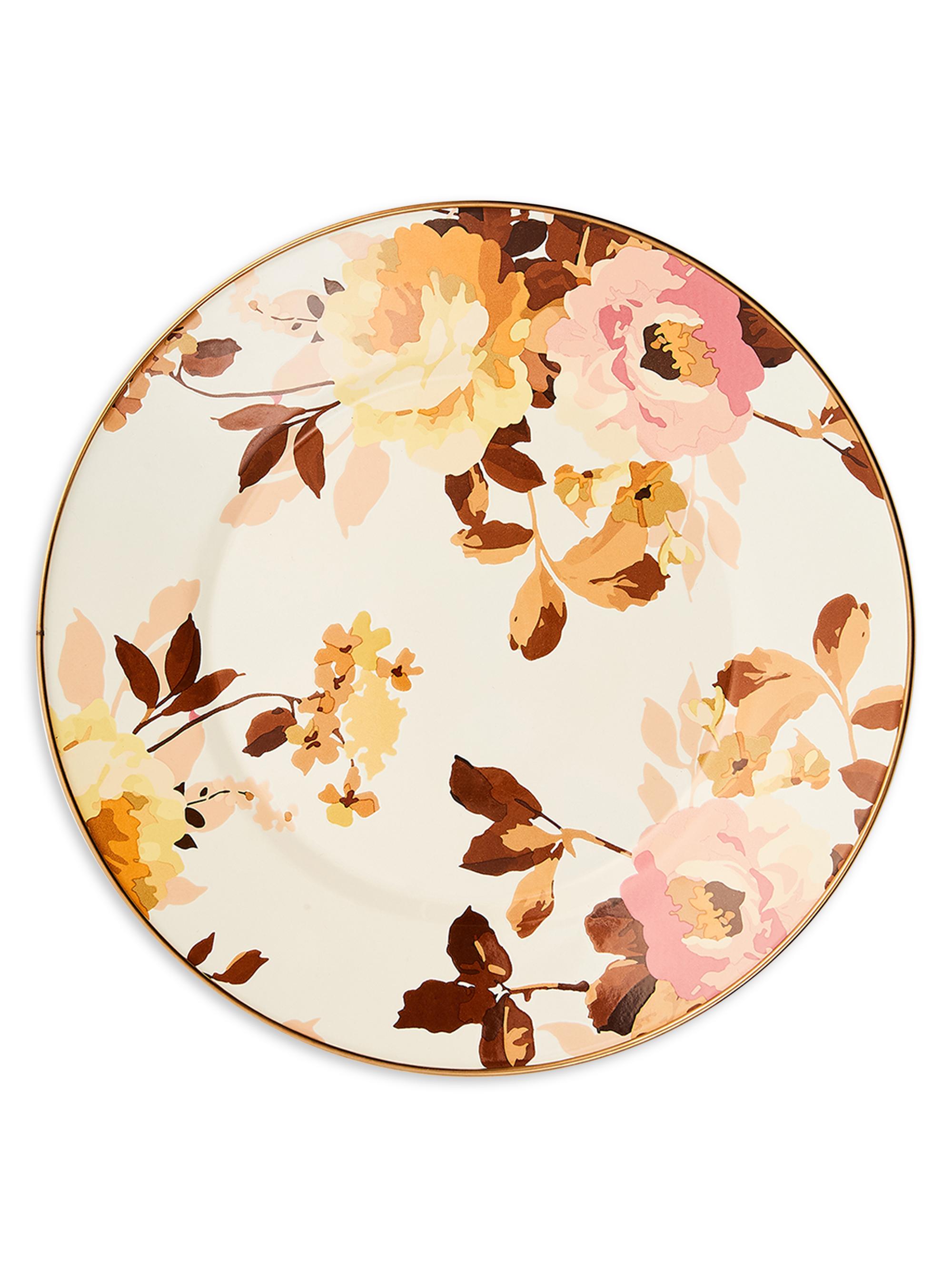 MacKenzie-Childs Wild Rose Dinner Plate