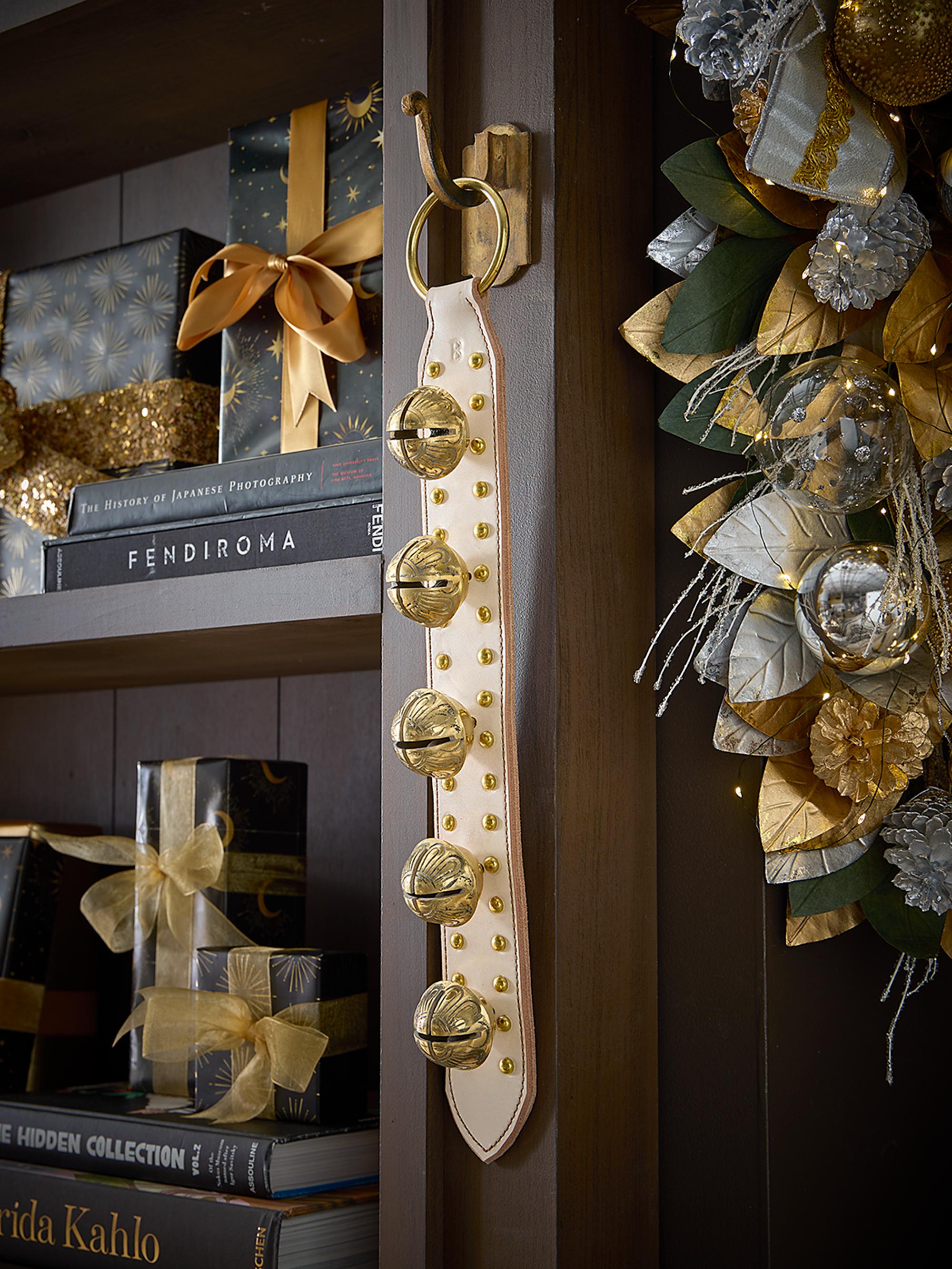 Belsnickel Enterprises Brass & Leather Sleigh Bells