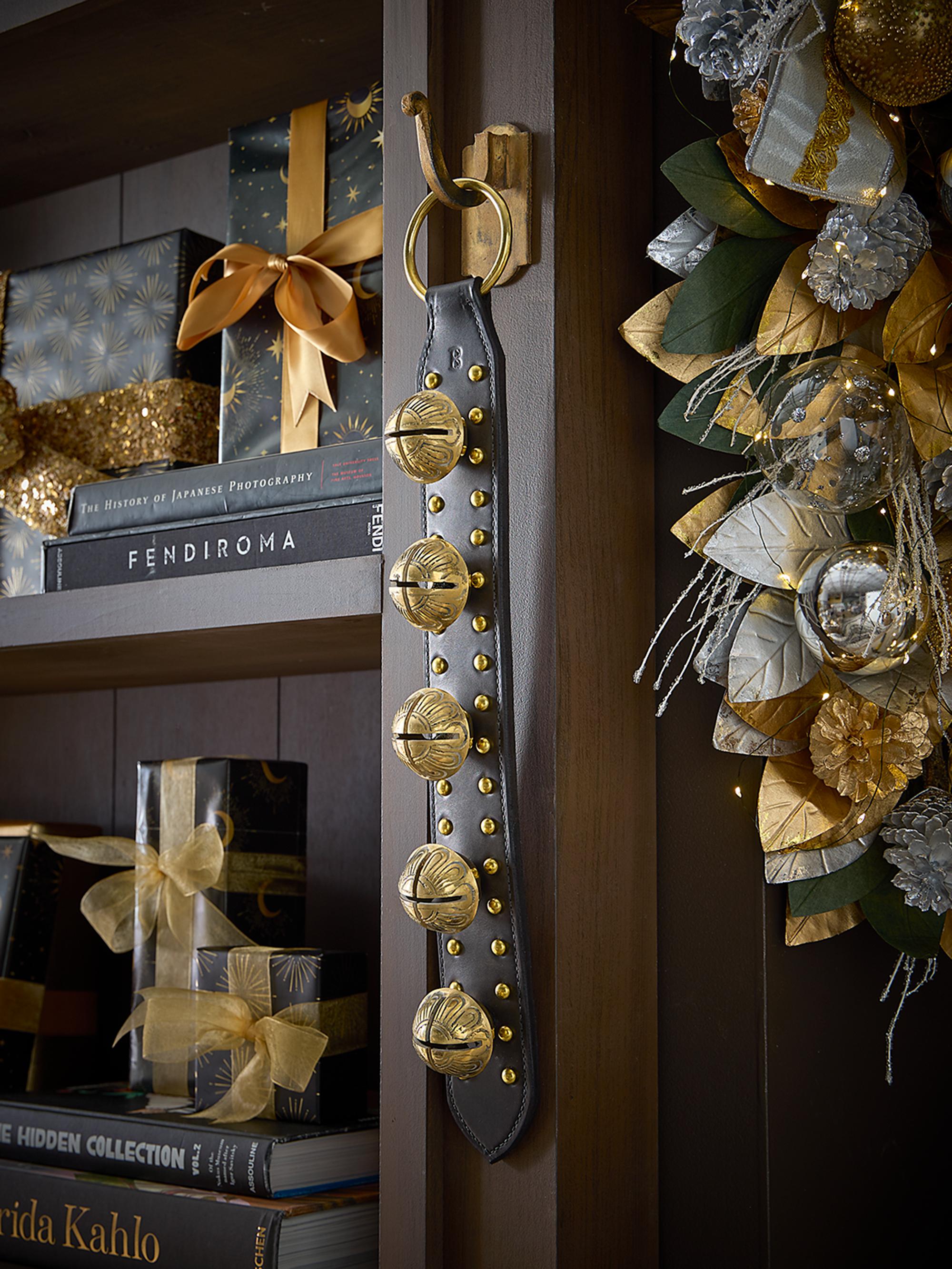 Belsnickel Enterprises Brass & Leather Sleigh Bells