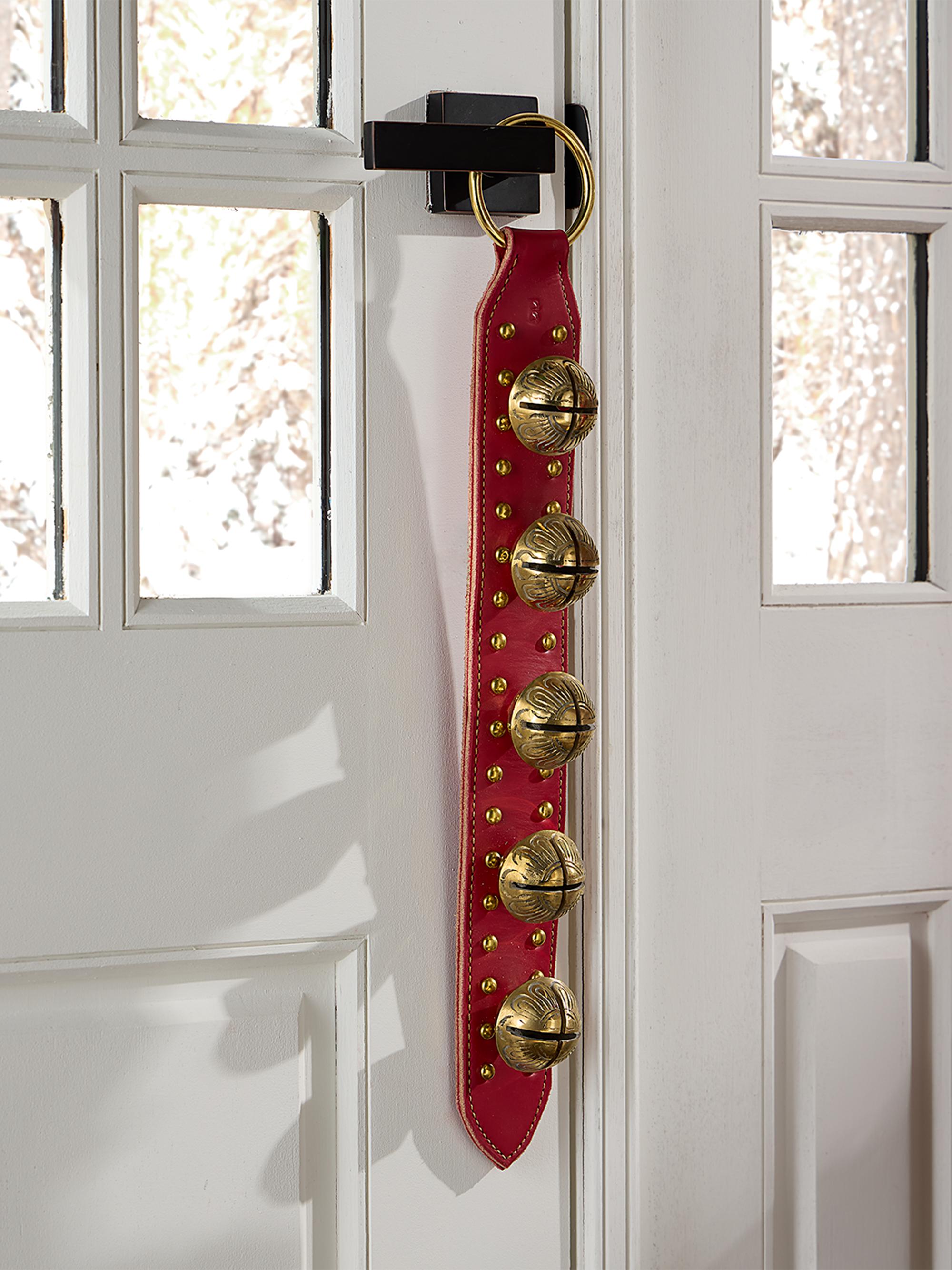 Belsnickel Enterprises Brass & Leather Sleigh Bells