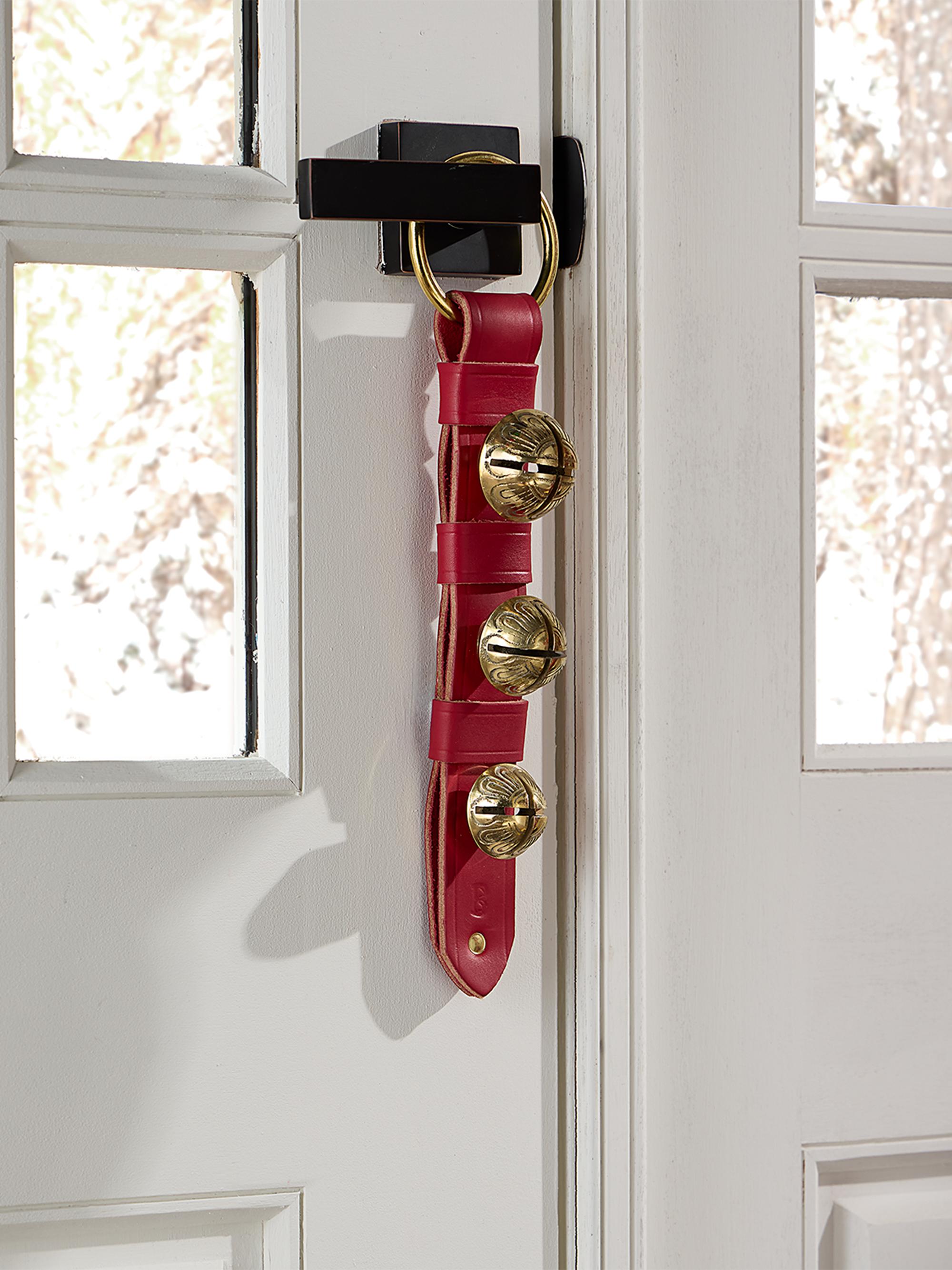 Belsnickel Enterprises Brass & Leather Sleigh Bells