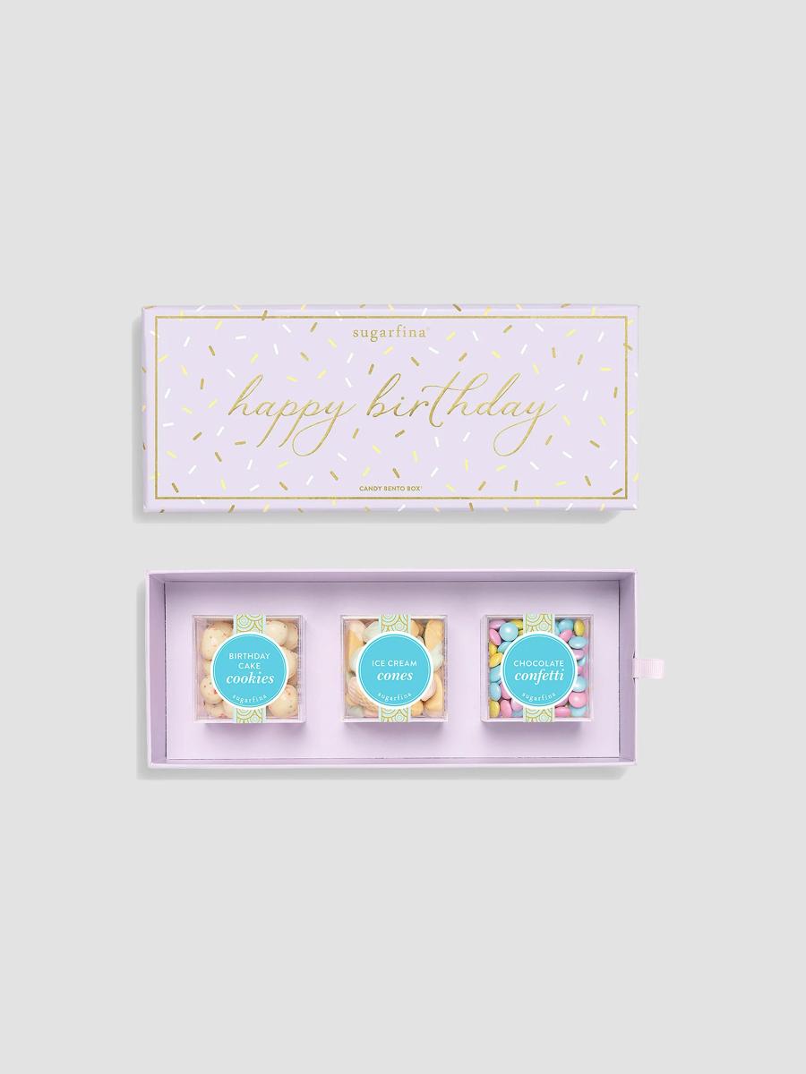 Sugarfina Happy Birthday 3-Piece Candy Bento Box | Saks Fifth Avenue