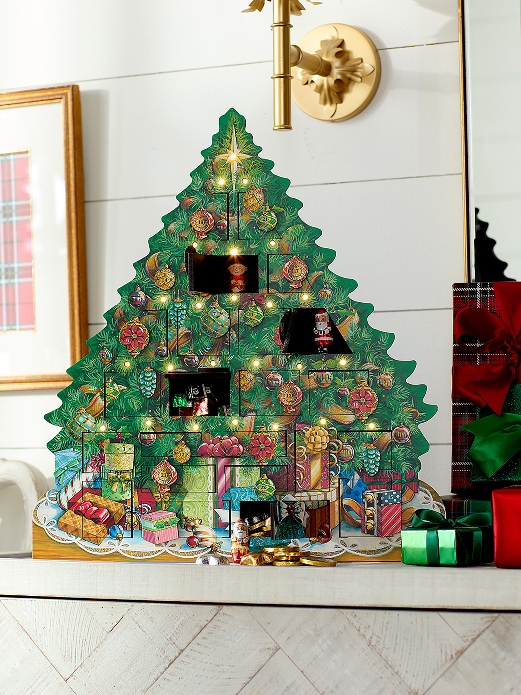 Byers'Choice Musical Advent Tree with Lights