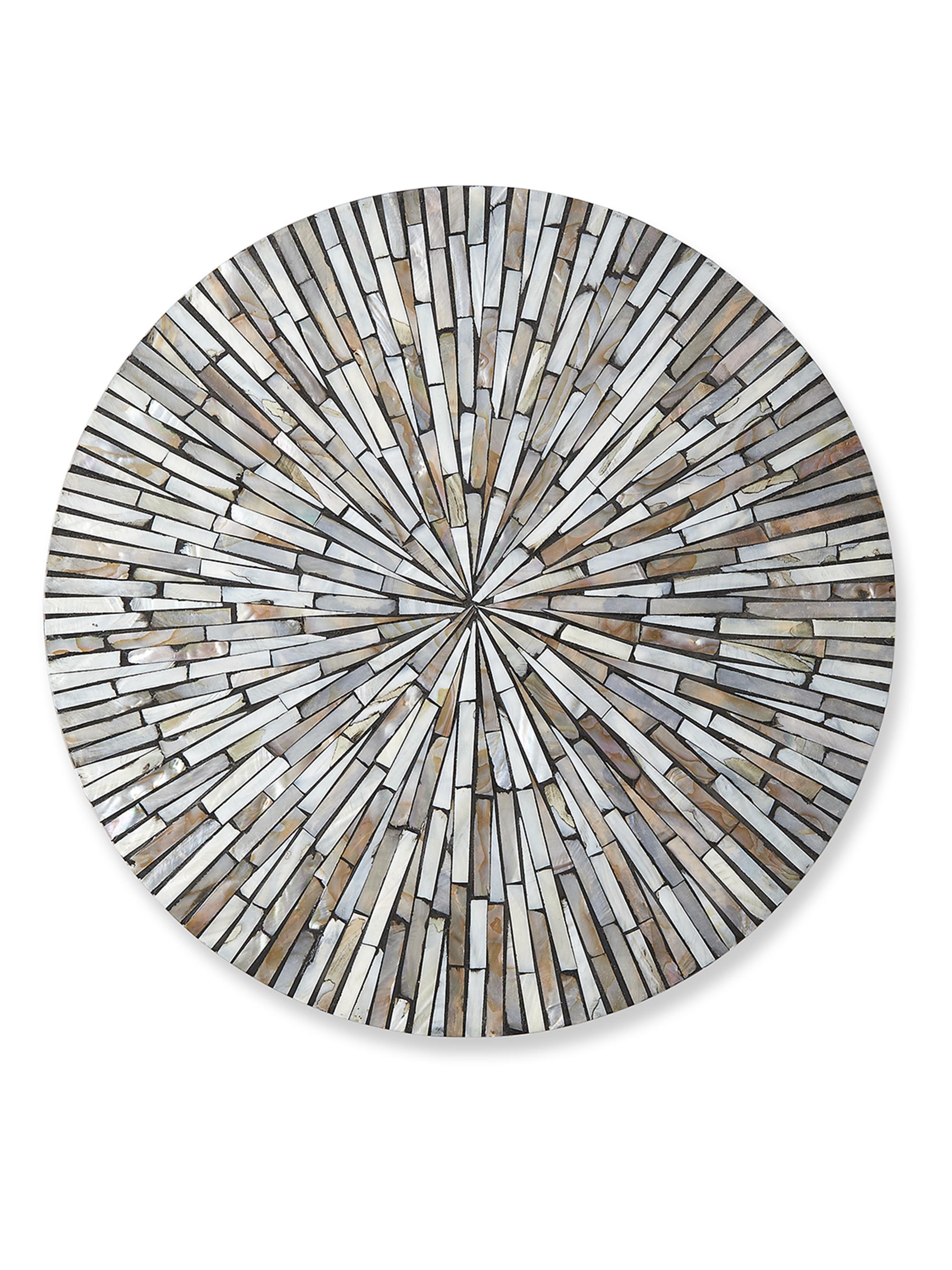 Kim Seybert Tahiti Mother-of-Pearl Round Placemat