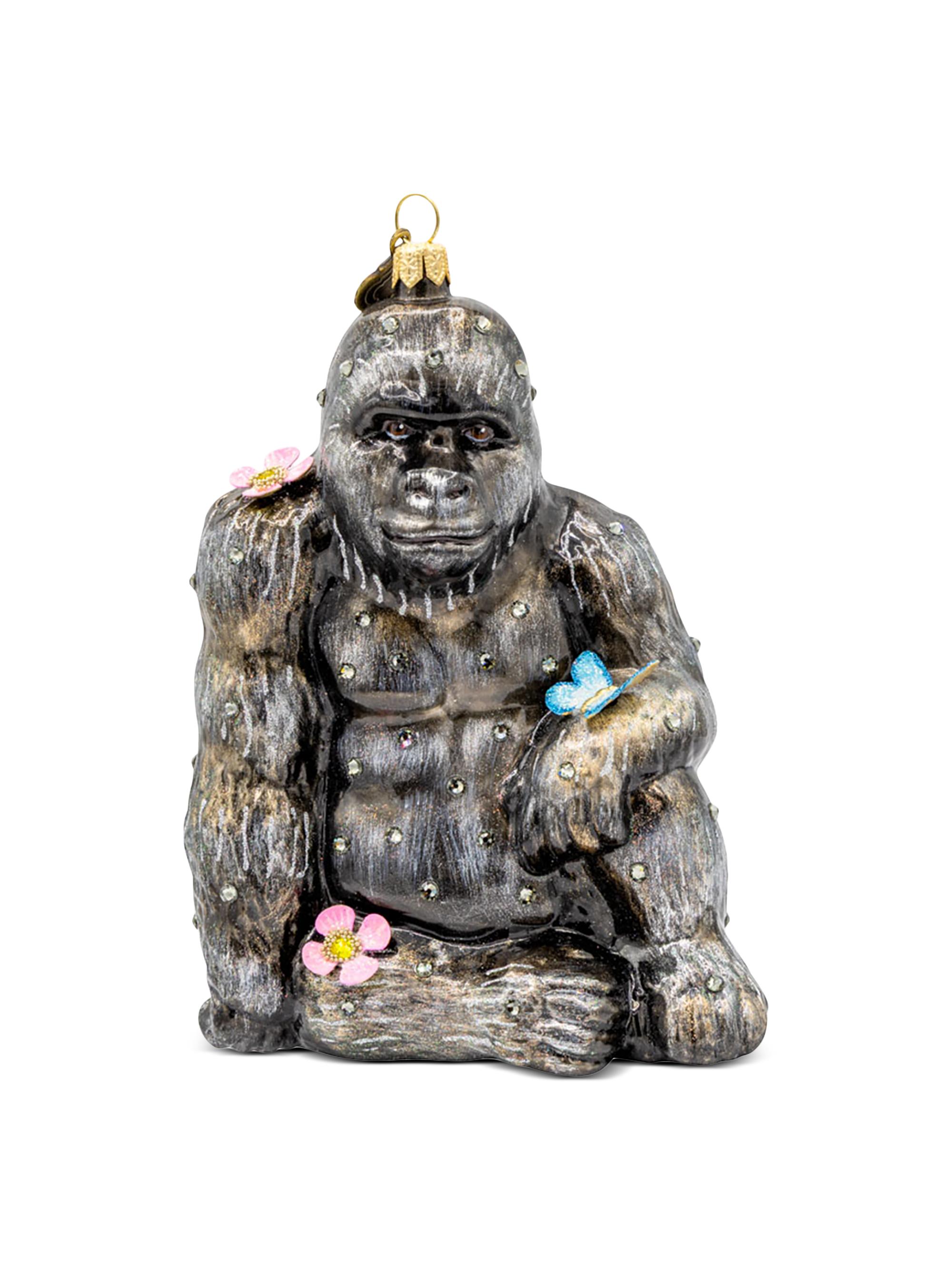 Jay Strongwater Primrose King Christmas Ornament