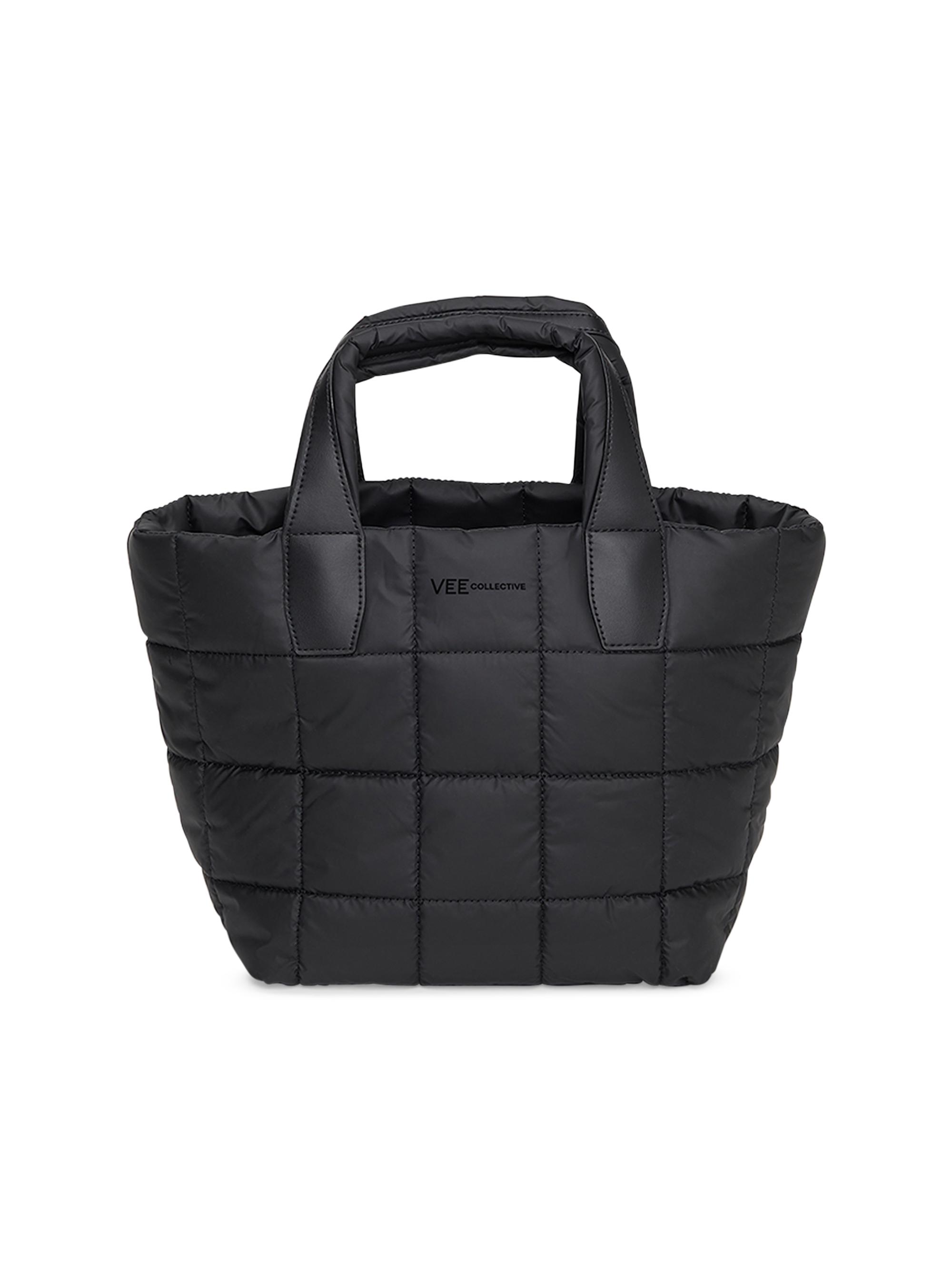 Vee Collective Women's  Porter Quilted Tote Bag - Black