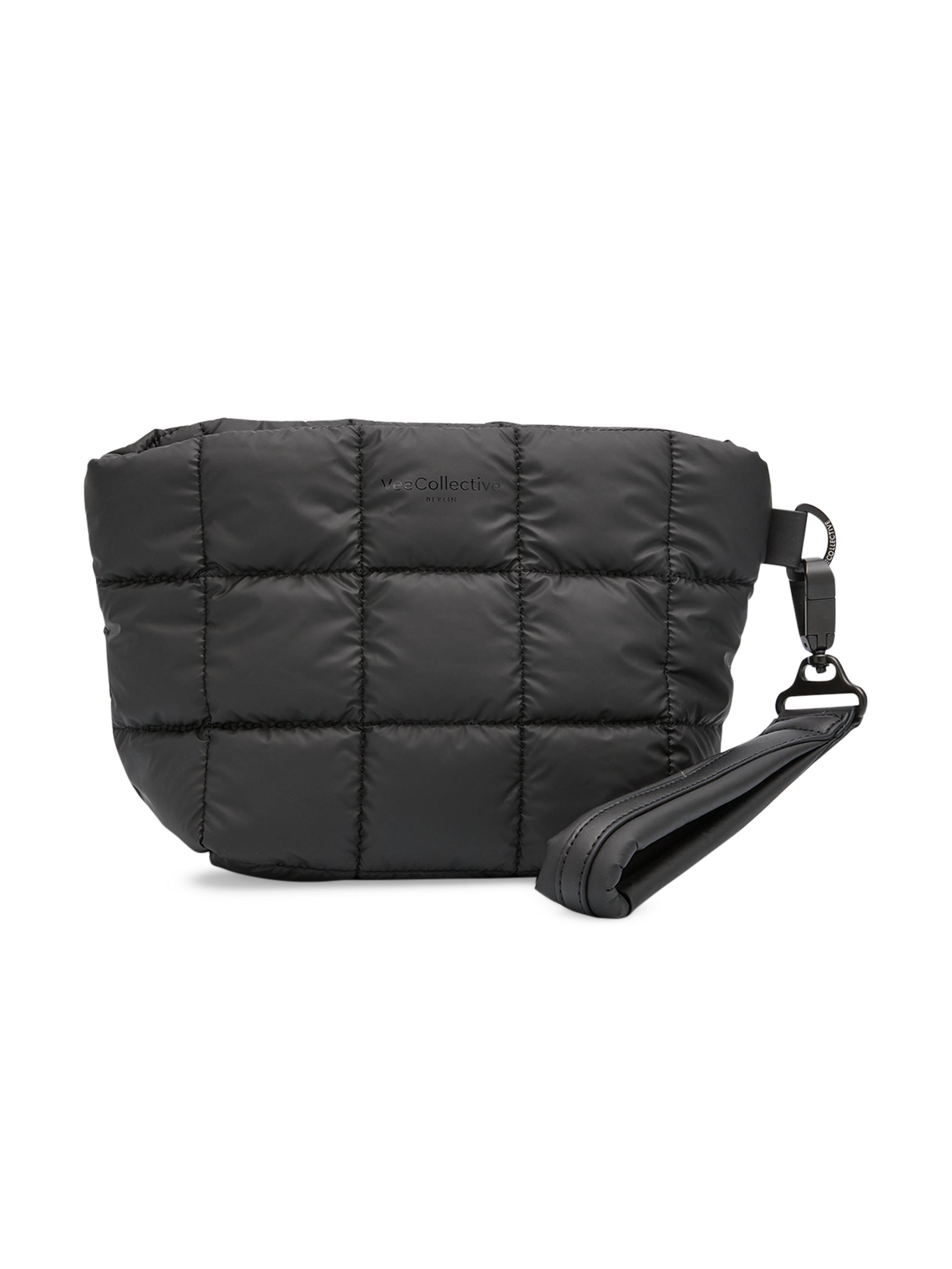 Vee Collective Women's Porter Quilted Clutch Bag - Black