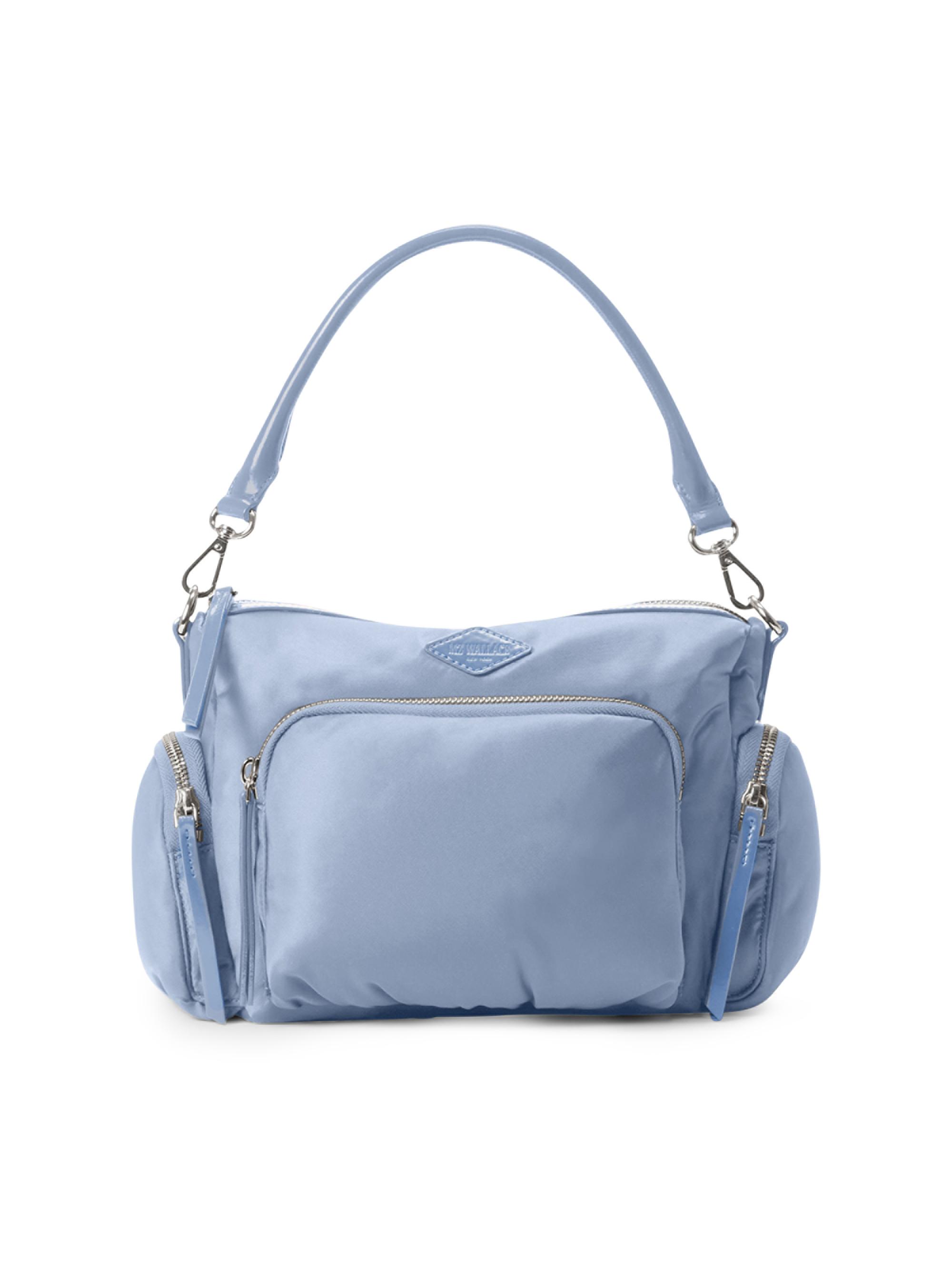 MZ Wallace Women's  Chelsea Zip-Pouch Crossbody Bag - Blue