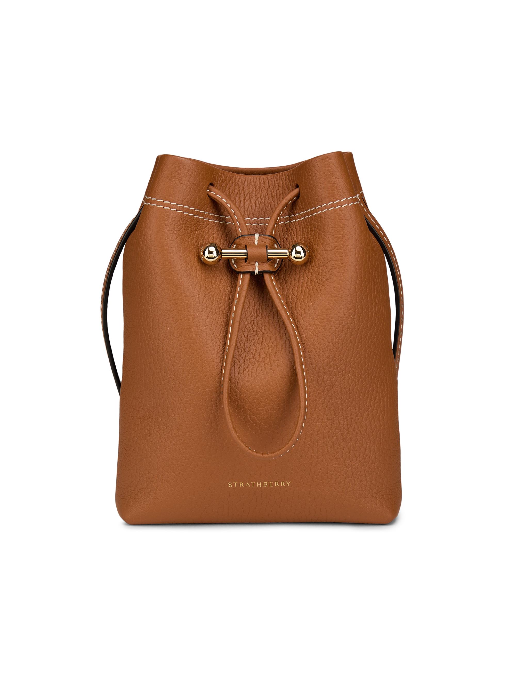 Strathberry Women's  Osette Leather Crossbody Bag - Tan