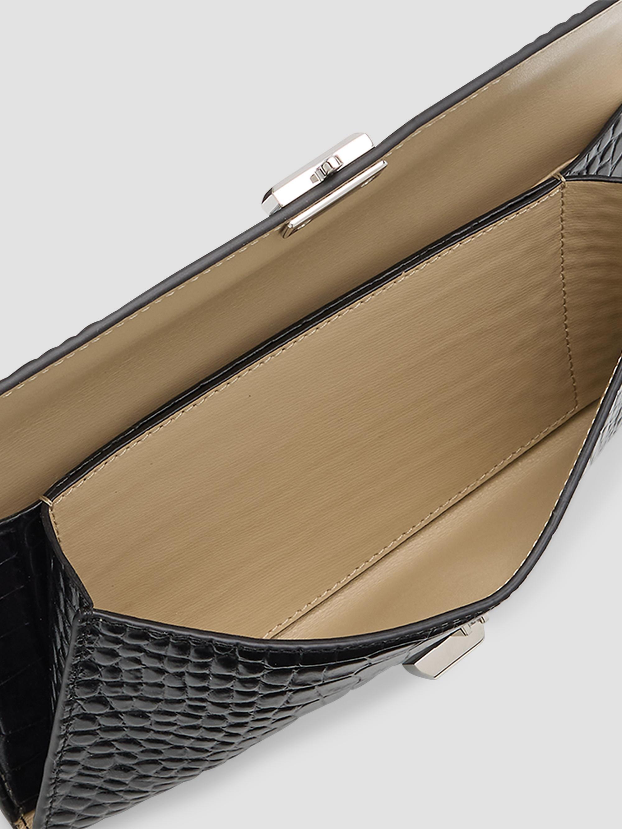 Toteme Croc-Embossed Leather Wallet | Saks Fifth Avenue