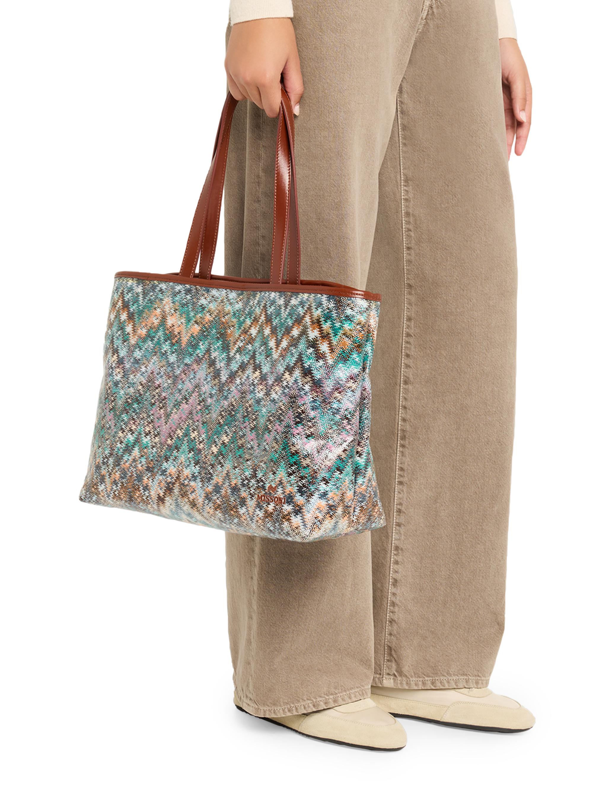 Missoni Large Zigzag Canvas Tote Bag | Saks Fifth Avenue