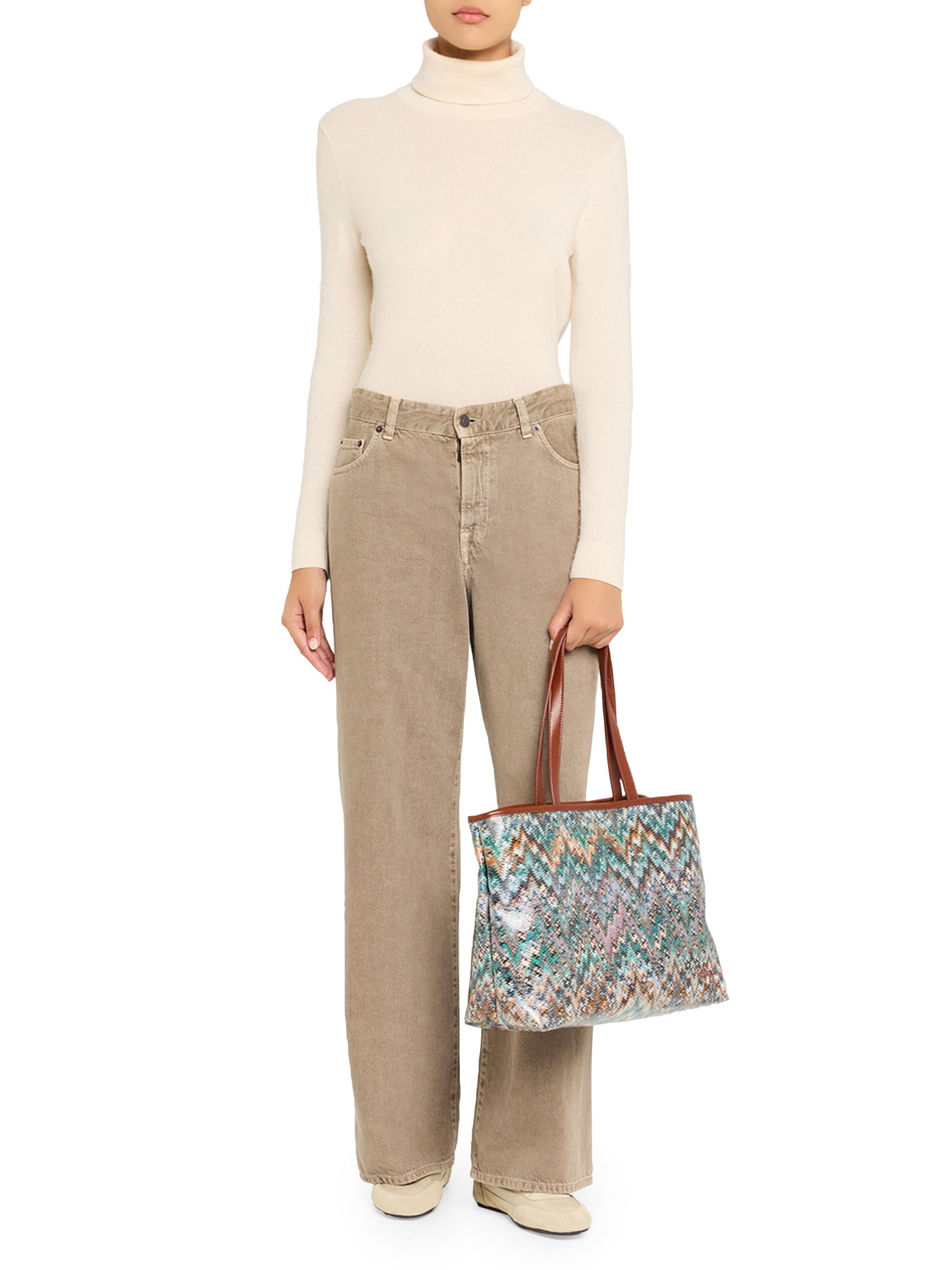Missoni Large Zigzag Canvas Tote Bag | Saks Fifth Avenue