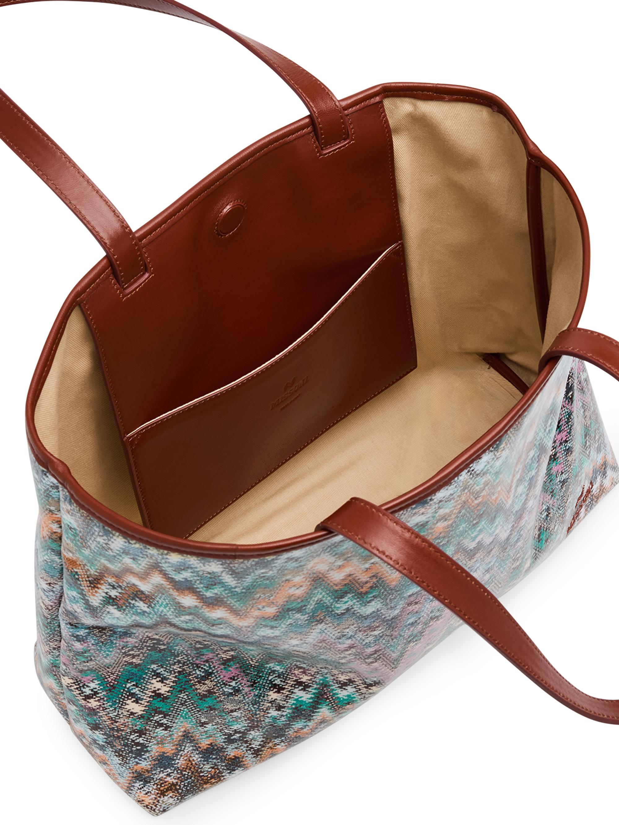 Missoni Large Zigzag Canvas Tote Bag | Saks Fifth Avenue