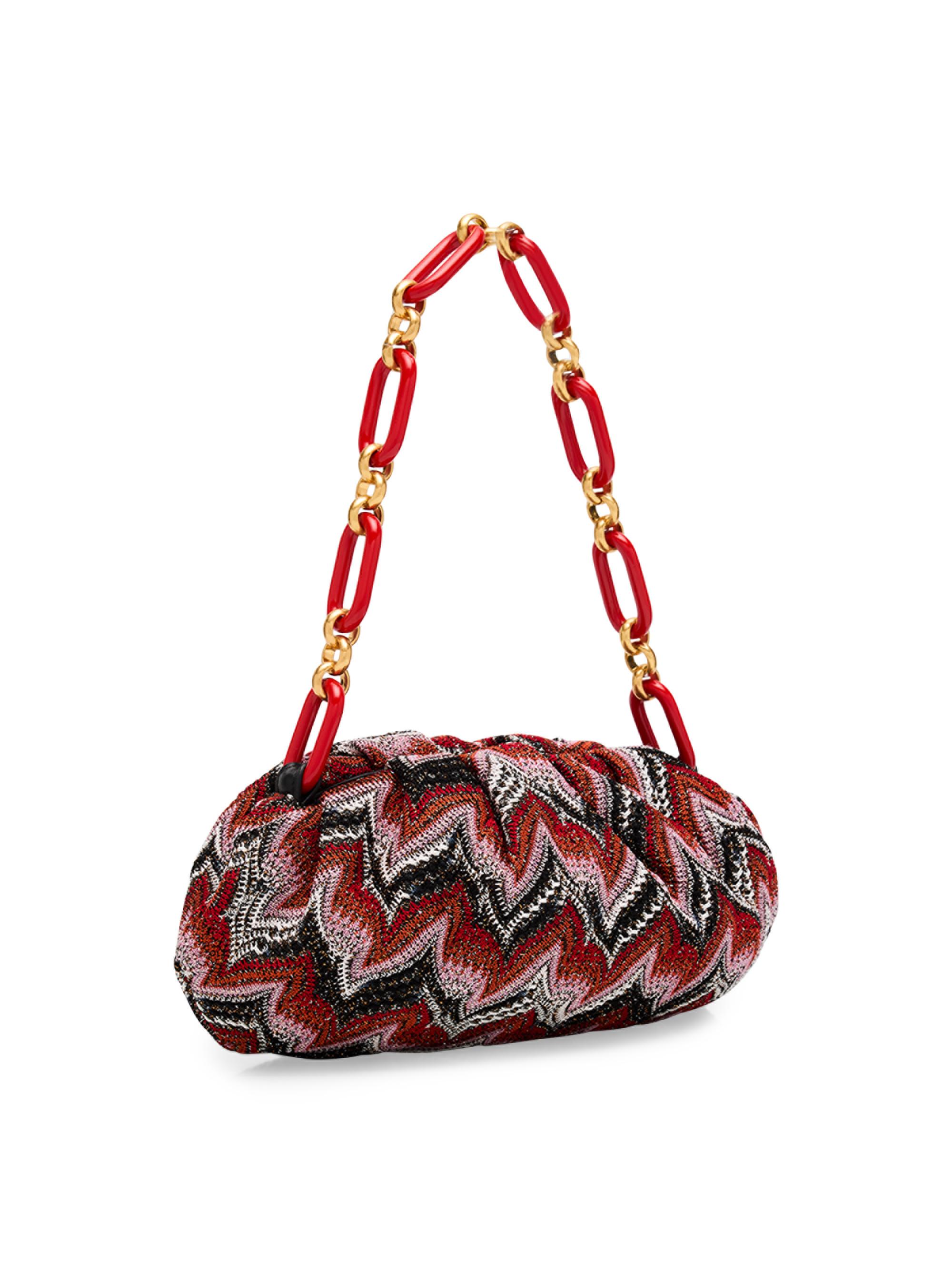 Small Zigzag Cotton Pouch