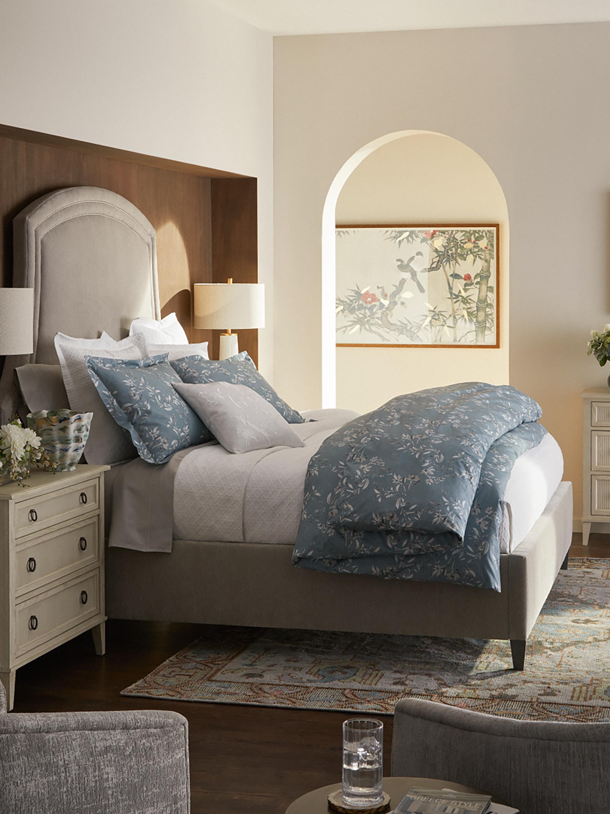 Sferra Gardens 3-Piece Printed Cotton King Duvet Cover Set - Blue Multi King