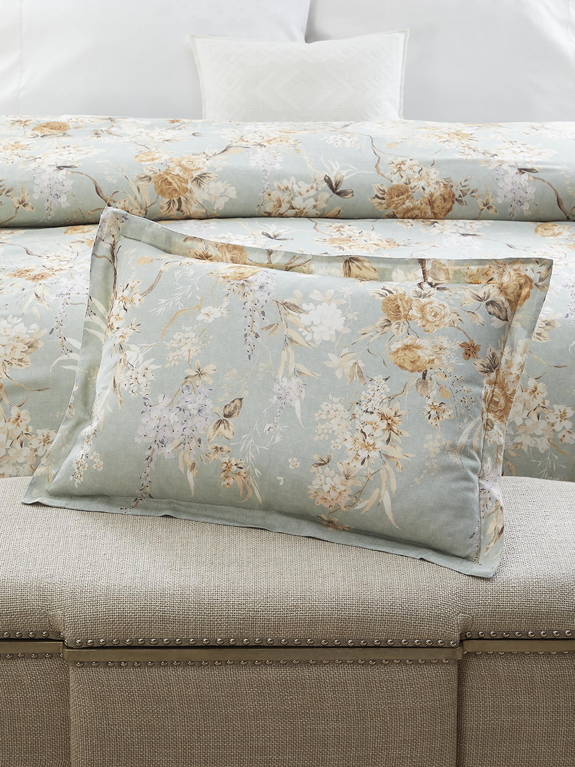 Ralph Lauren Home Elisabetta Floral Cotton Standard Sham - Sage Standard