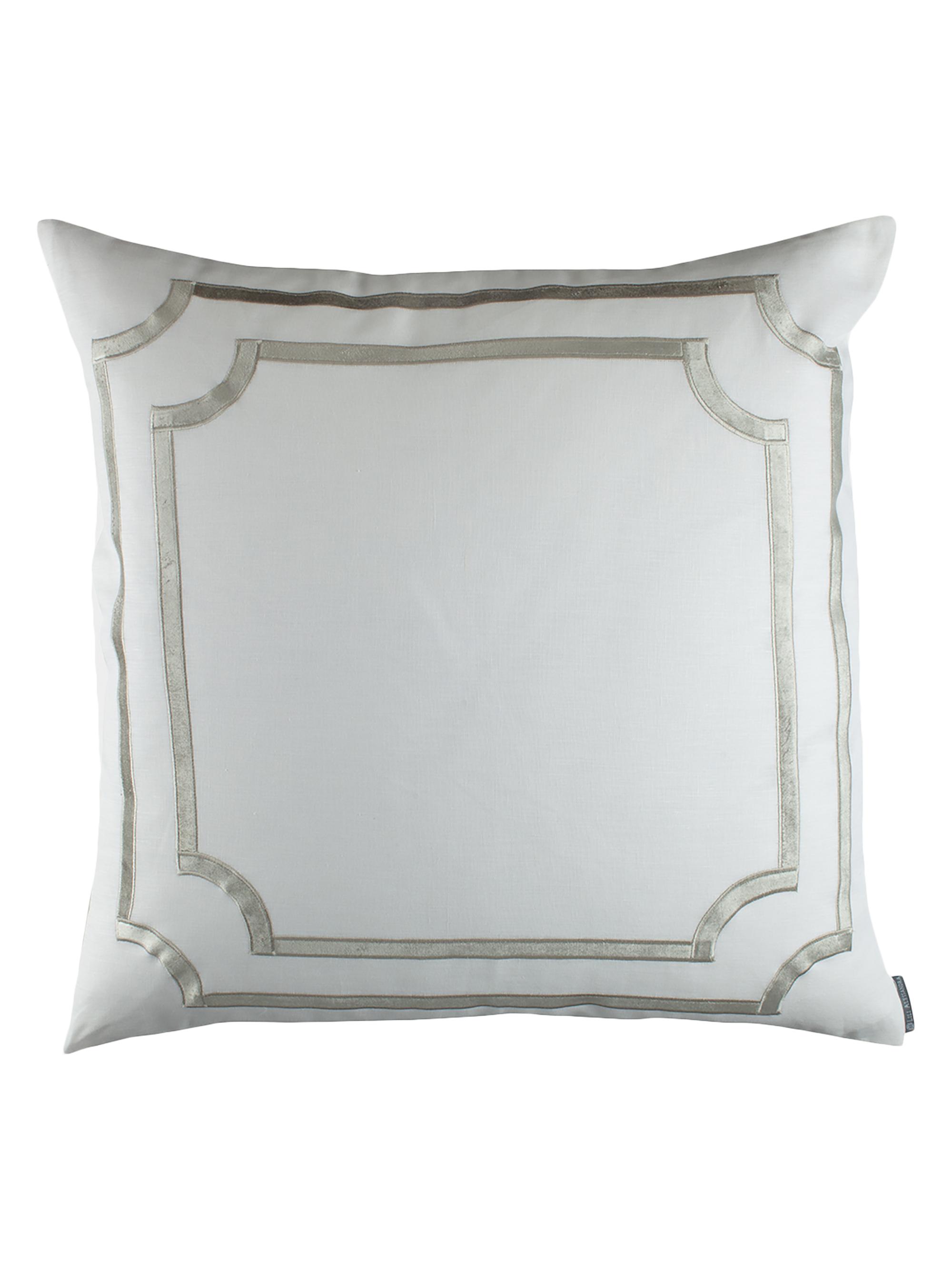 Lili Alessandra European Soho Sham - Light Grey European