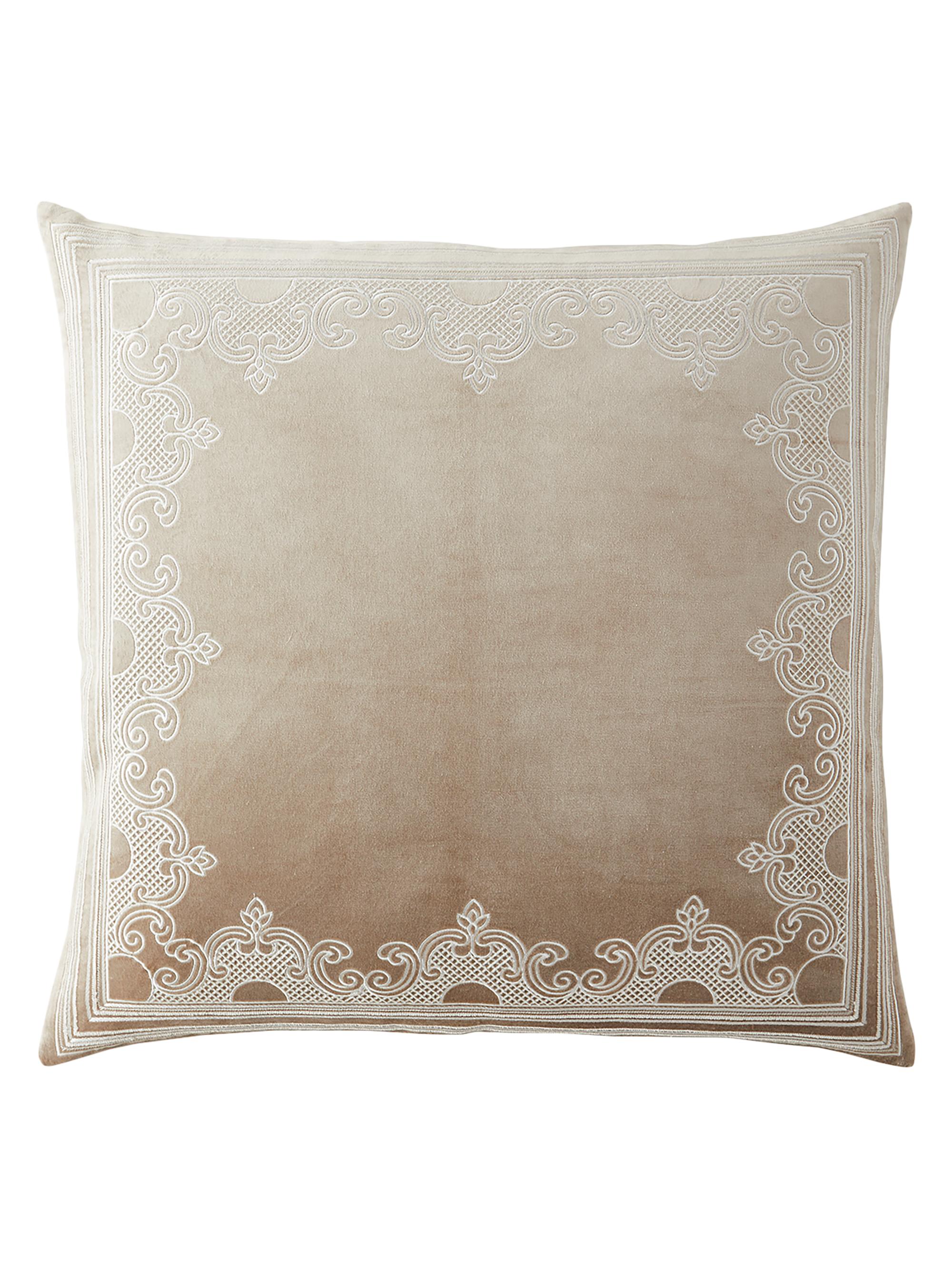 Callisto Home Dip-Dyed Trylan Euro Sham - Sand European