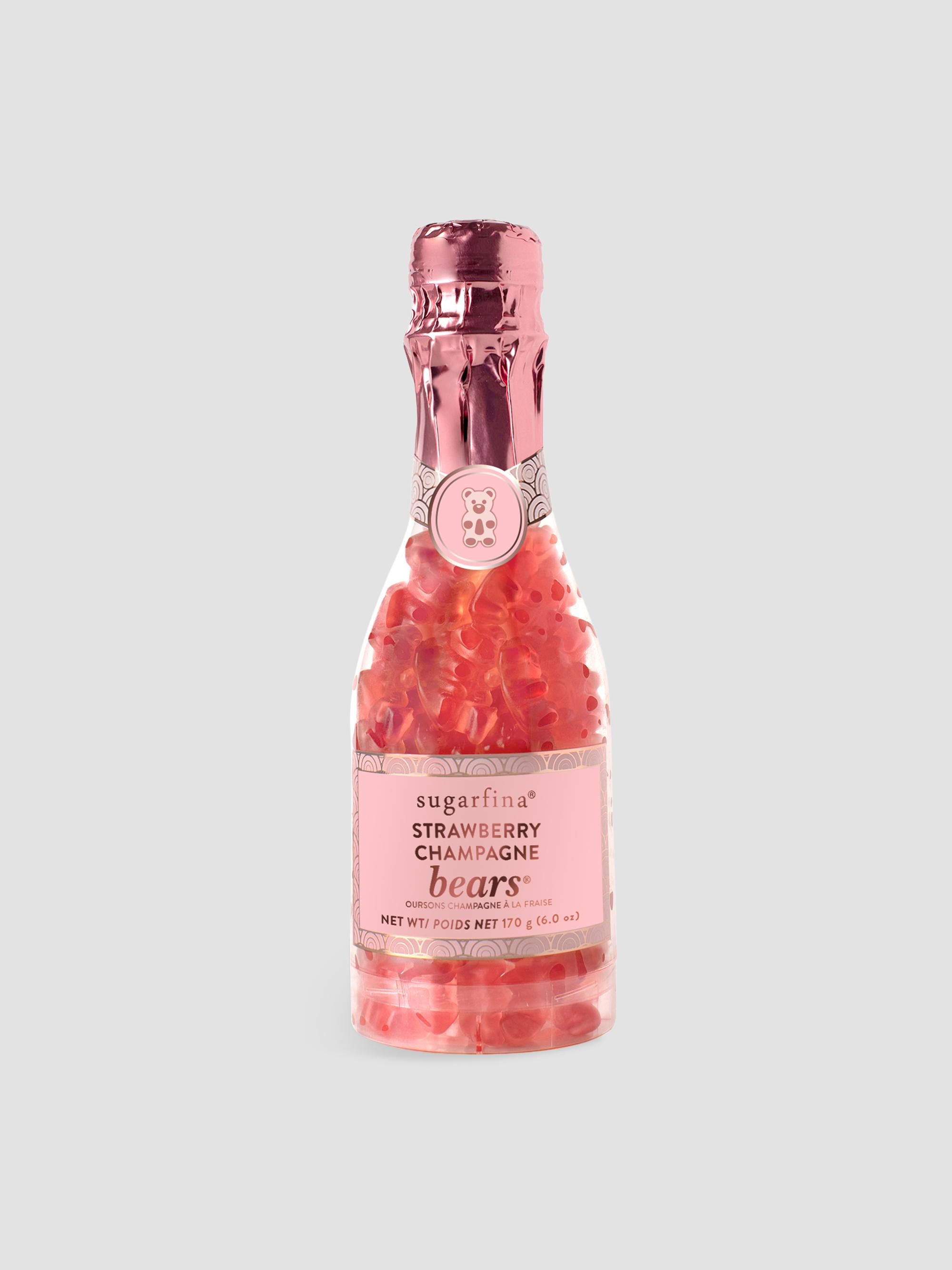 Sugarfina StrawberryChampagne BearsCelebration Bottle