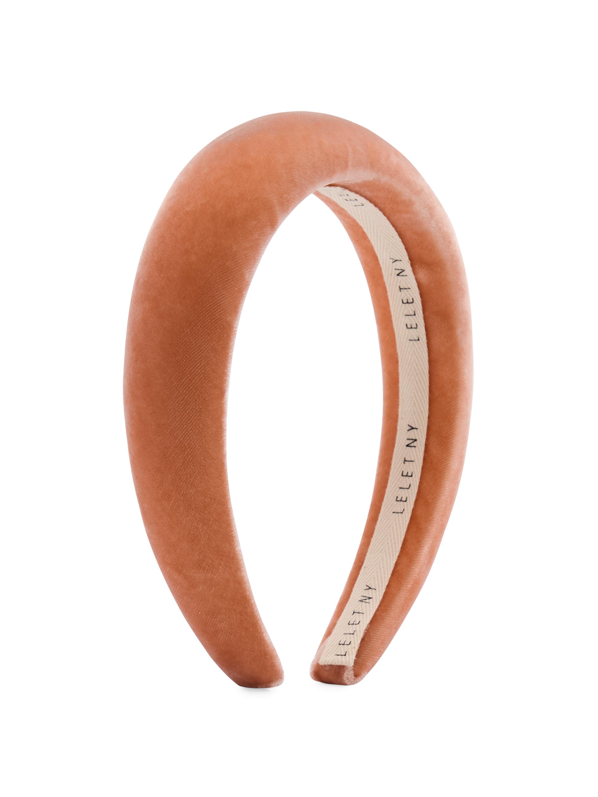 Lelet NY Women's Heloise Velvet Padded Headband - Red