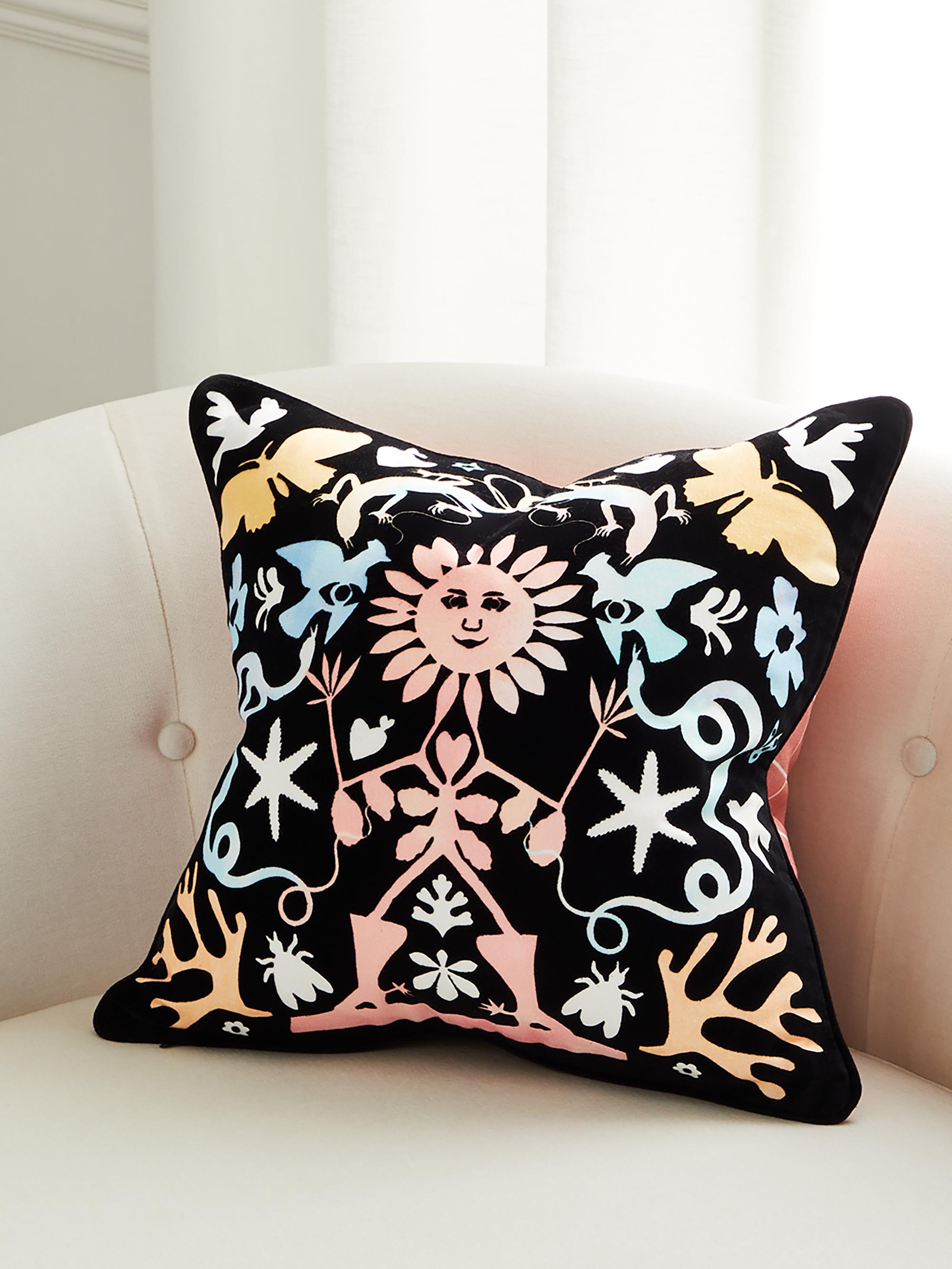 Christian Lacroix Reve de Papier Throw Pillow