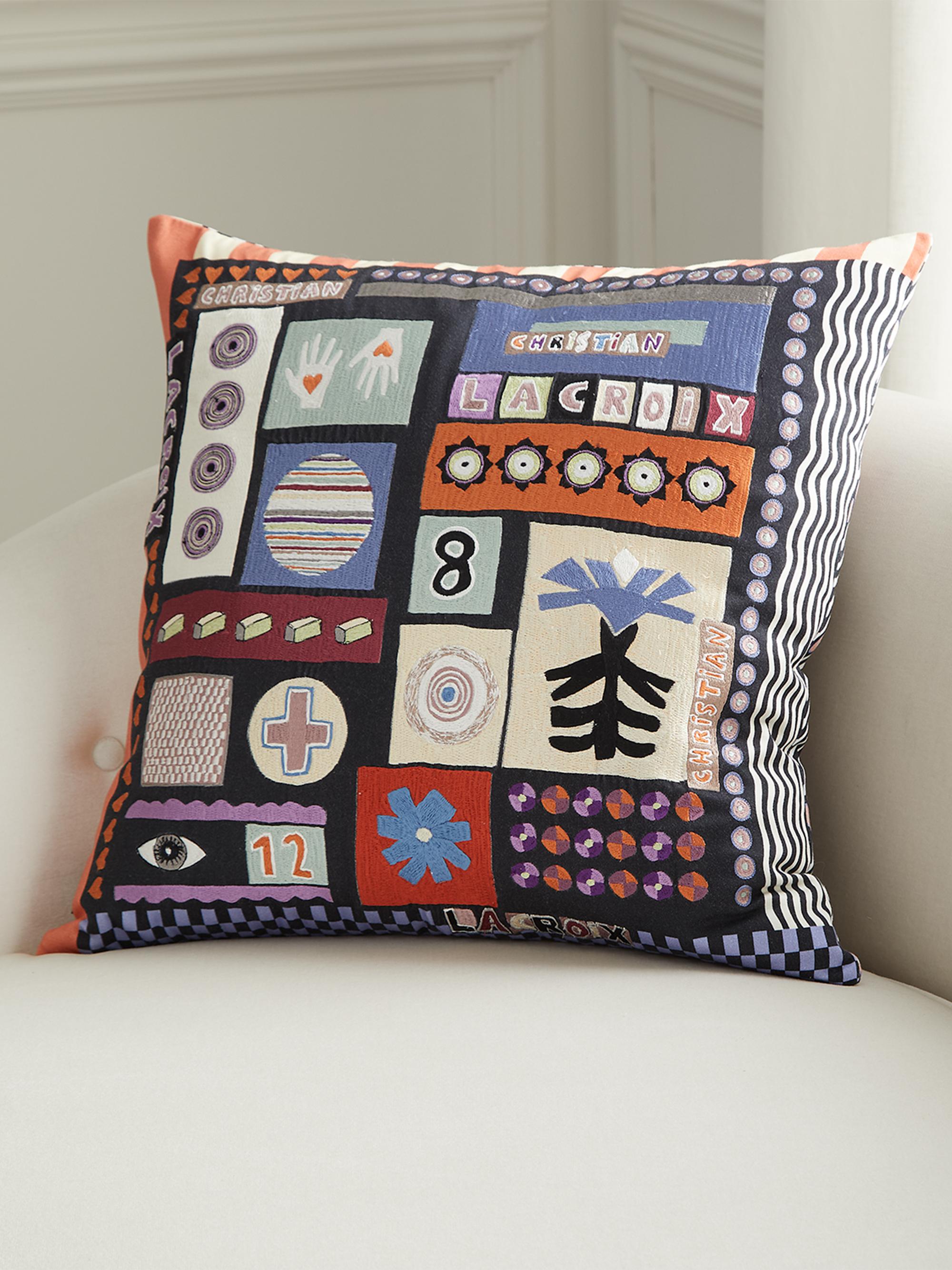 Christian Lacroix Bloc Note Mosaique Cushion