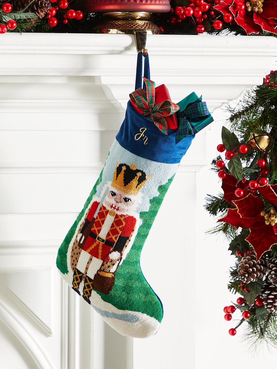 Bauble Stockings Bauble Stocking x Sainty Nelsen Nutcracker