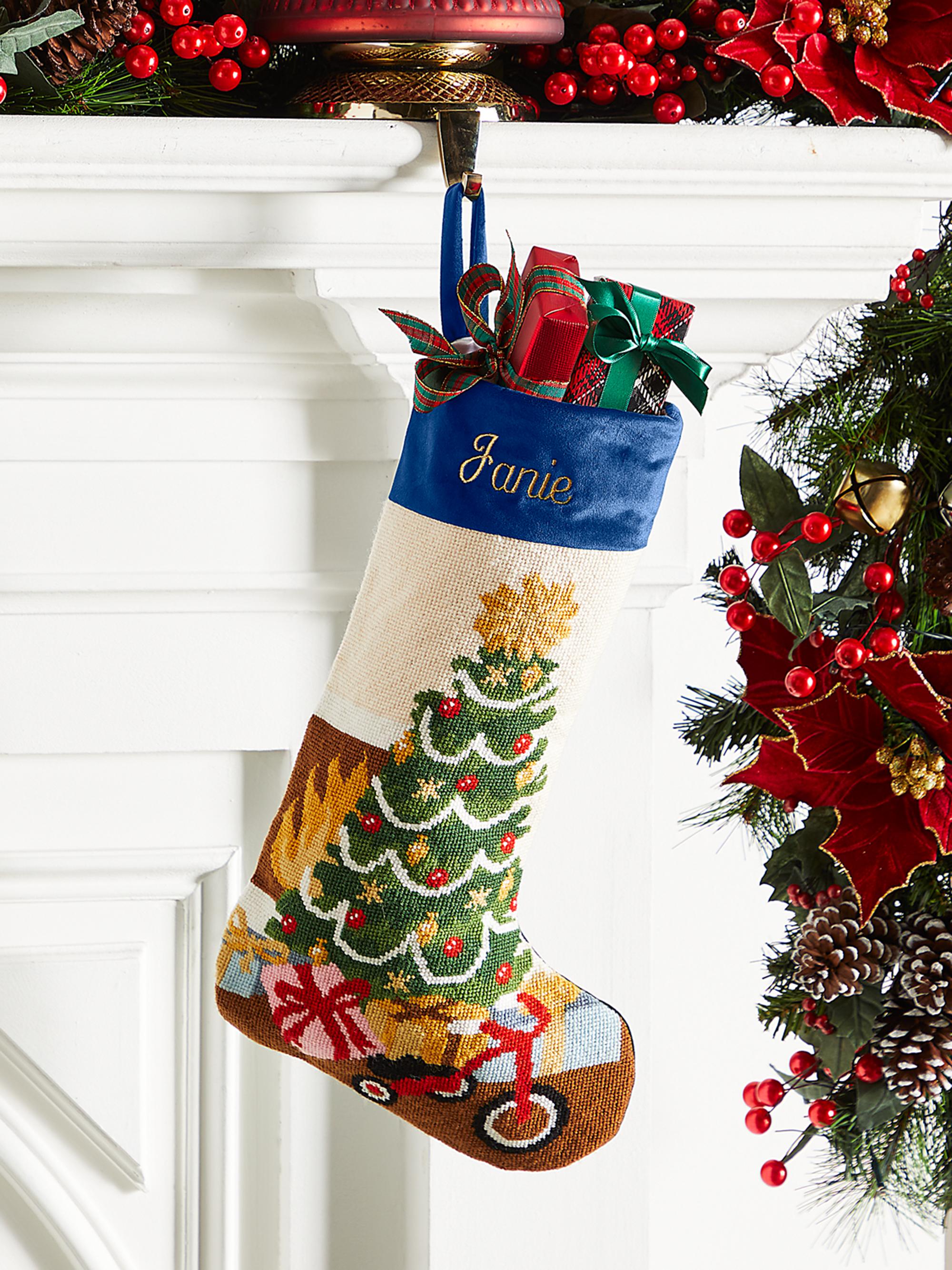 Bauble Stockings Home For The Holidays Christmas Stocking