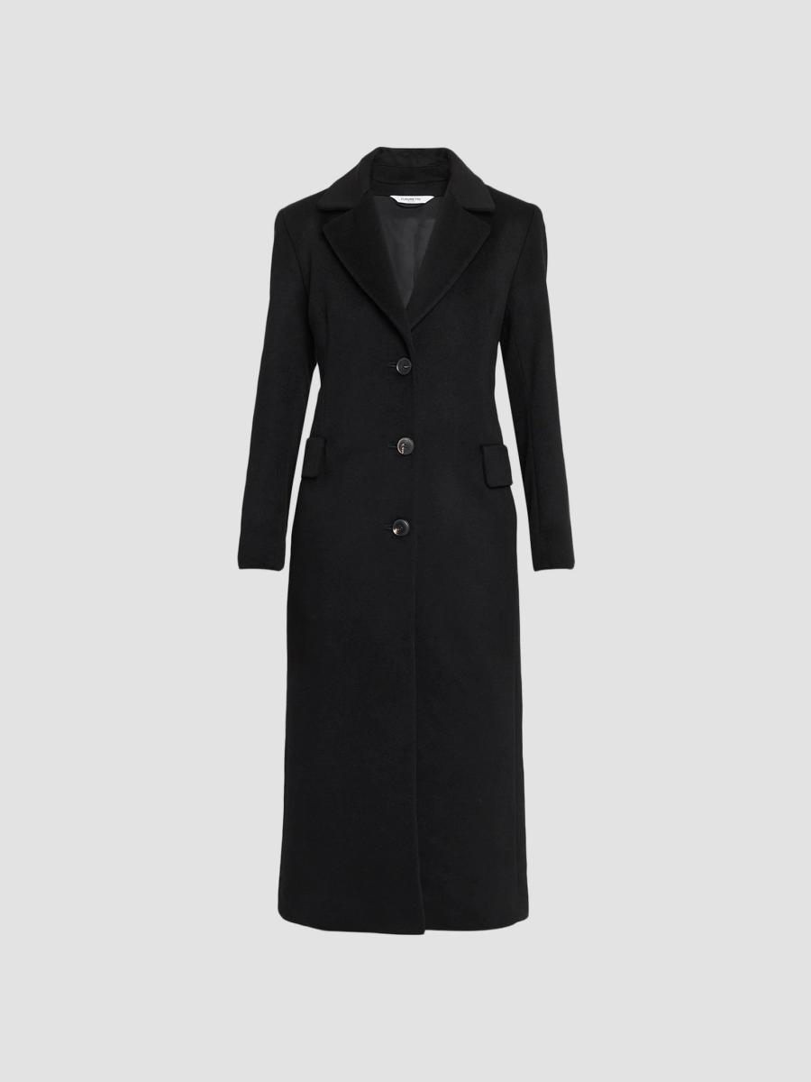 Fleurette Women's Mia Cashmere Maxi Coat In Black