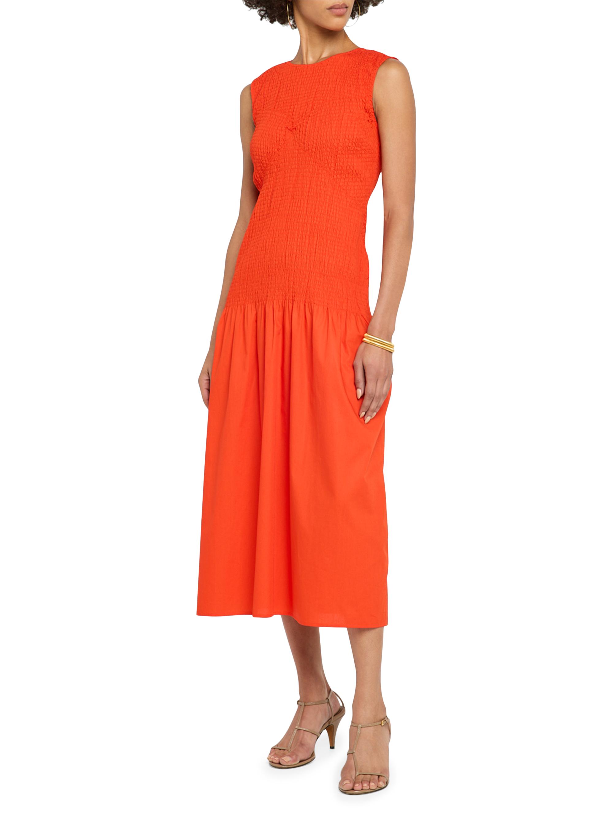 Saks Fifth Avenue
 Floral Smocked Midi Dress main image 1