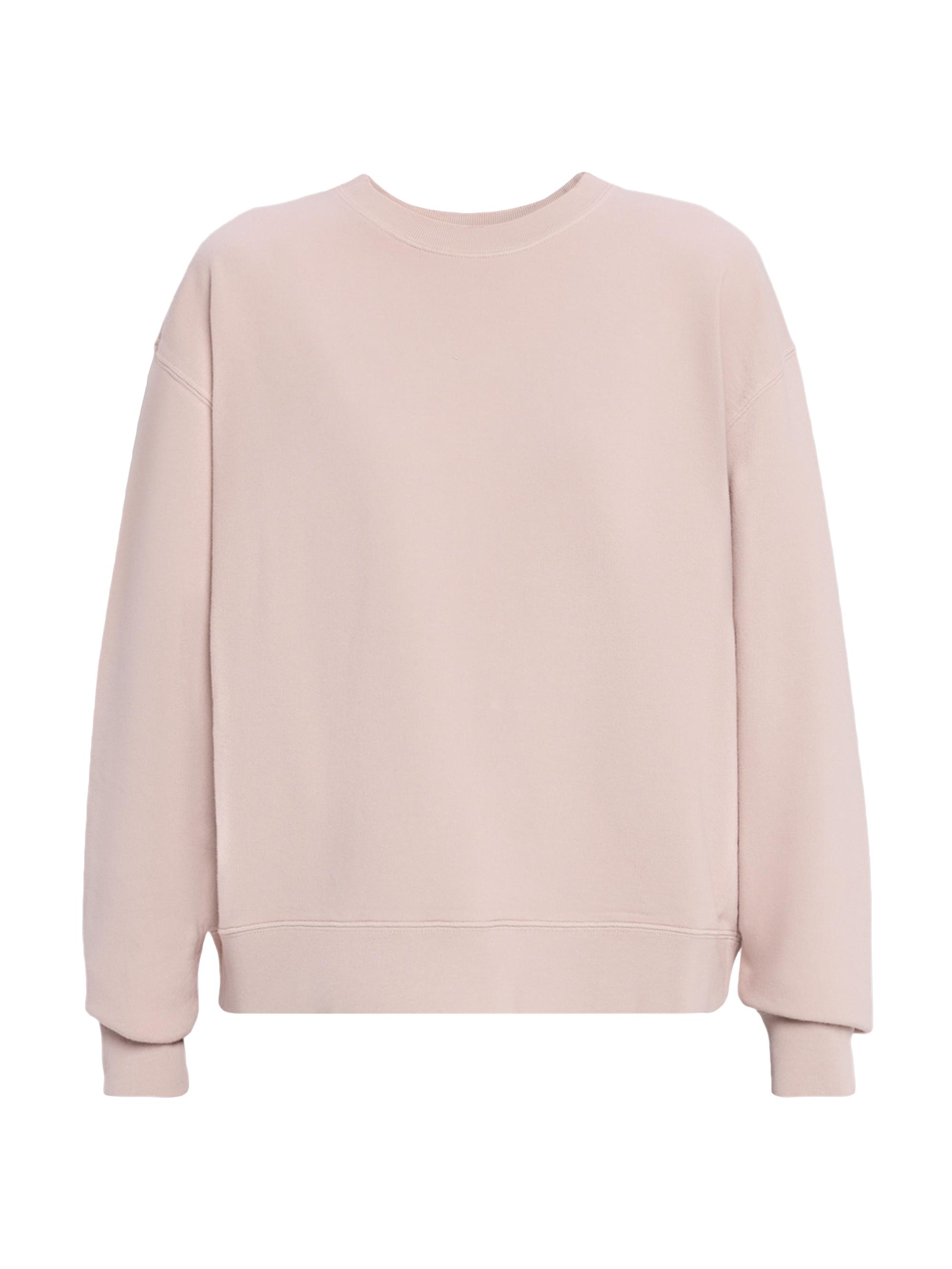 Golden Goose Women's Reverse-Logo Oversized Sweatshirt - Pink