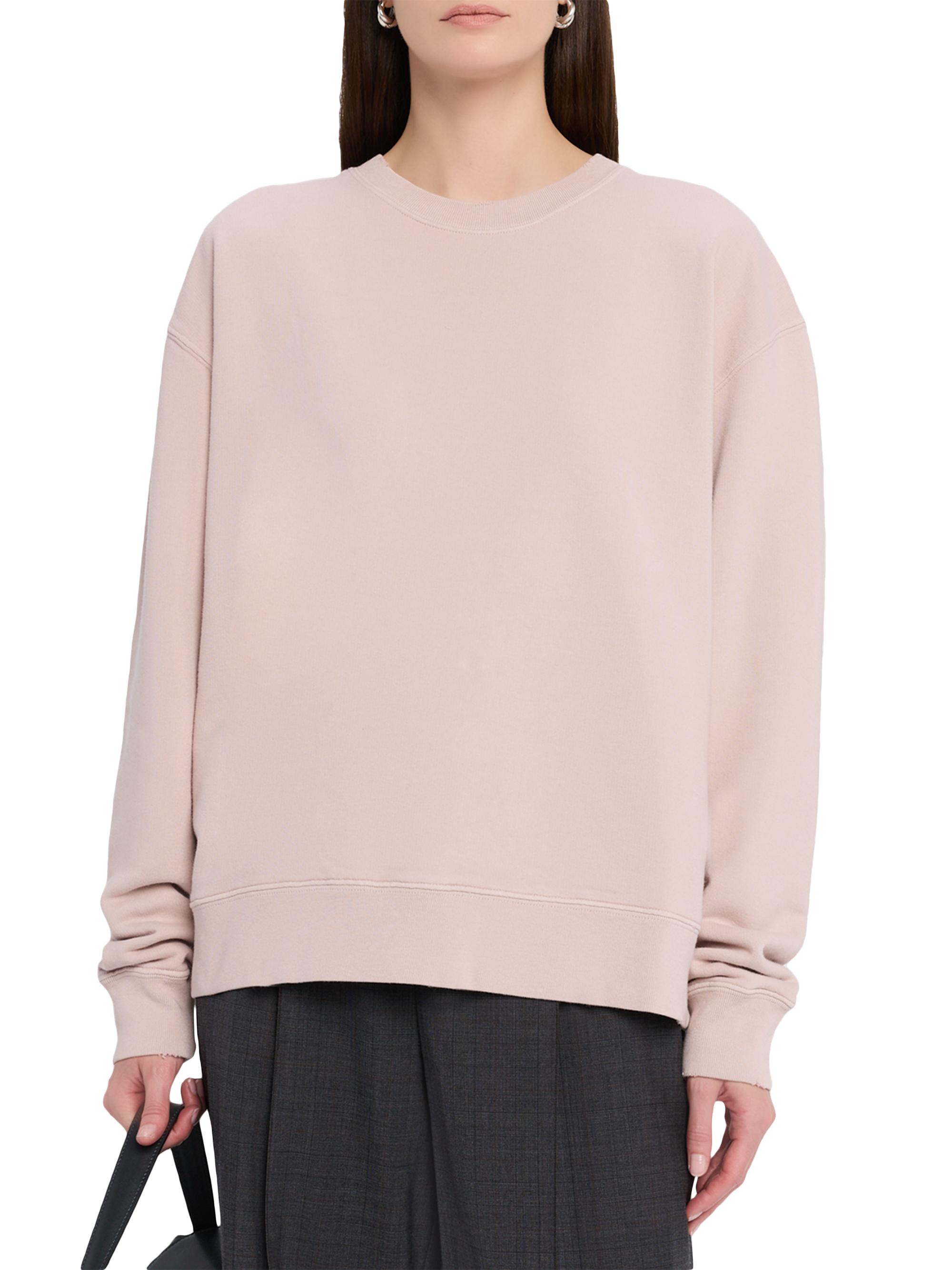 Golden Goose Women's Reverse-Logo Oversized Sweatshirt - Pink | Thumbnail 3