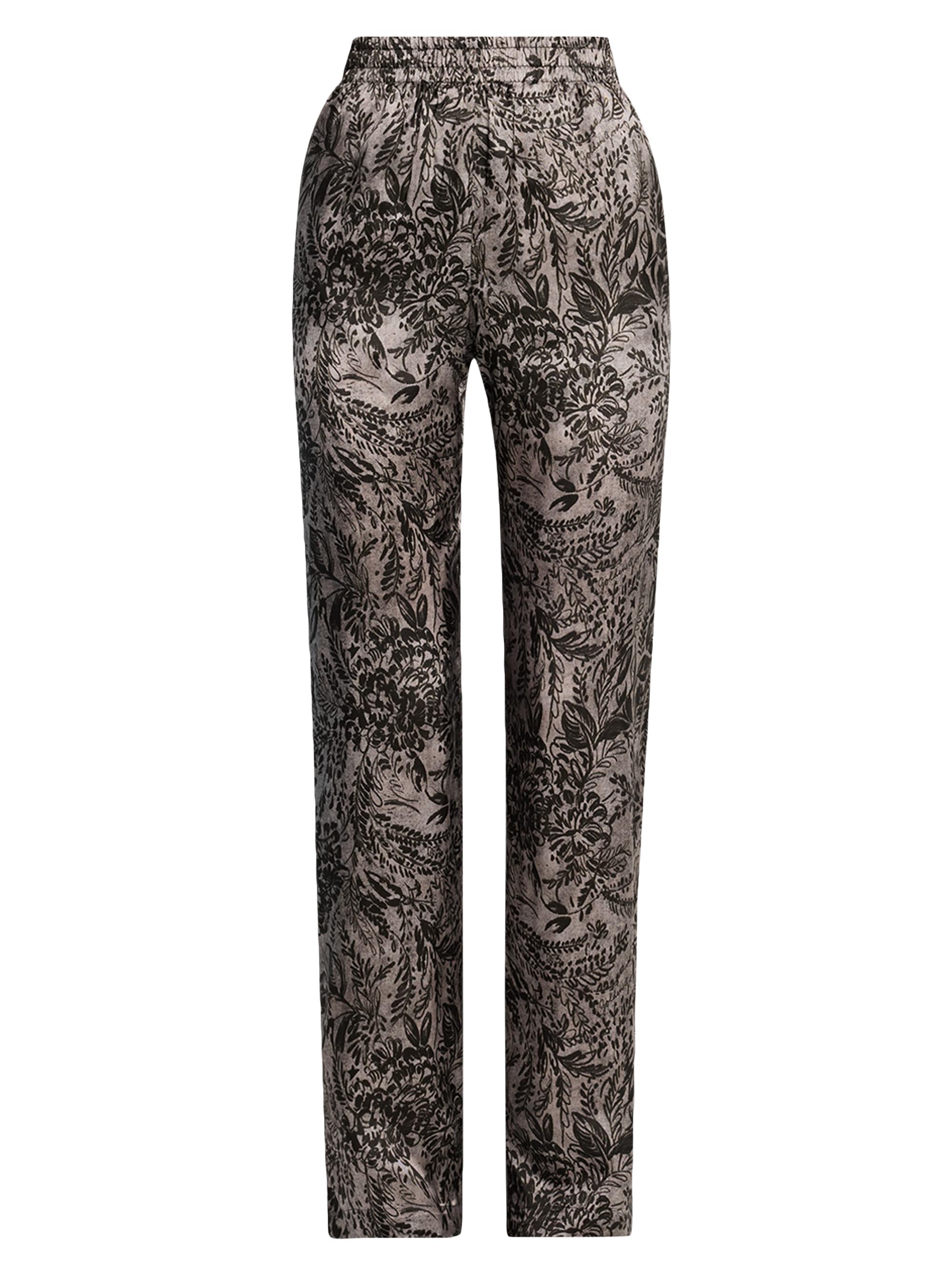 Golden Goose Women's Golden Floral Twill Pants - Grey