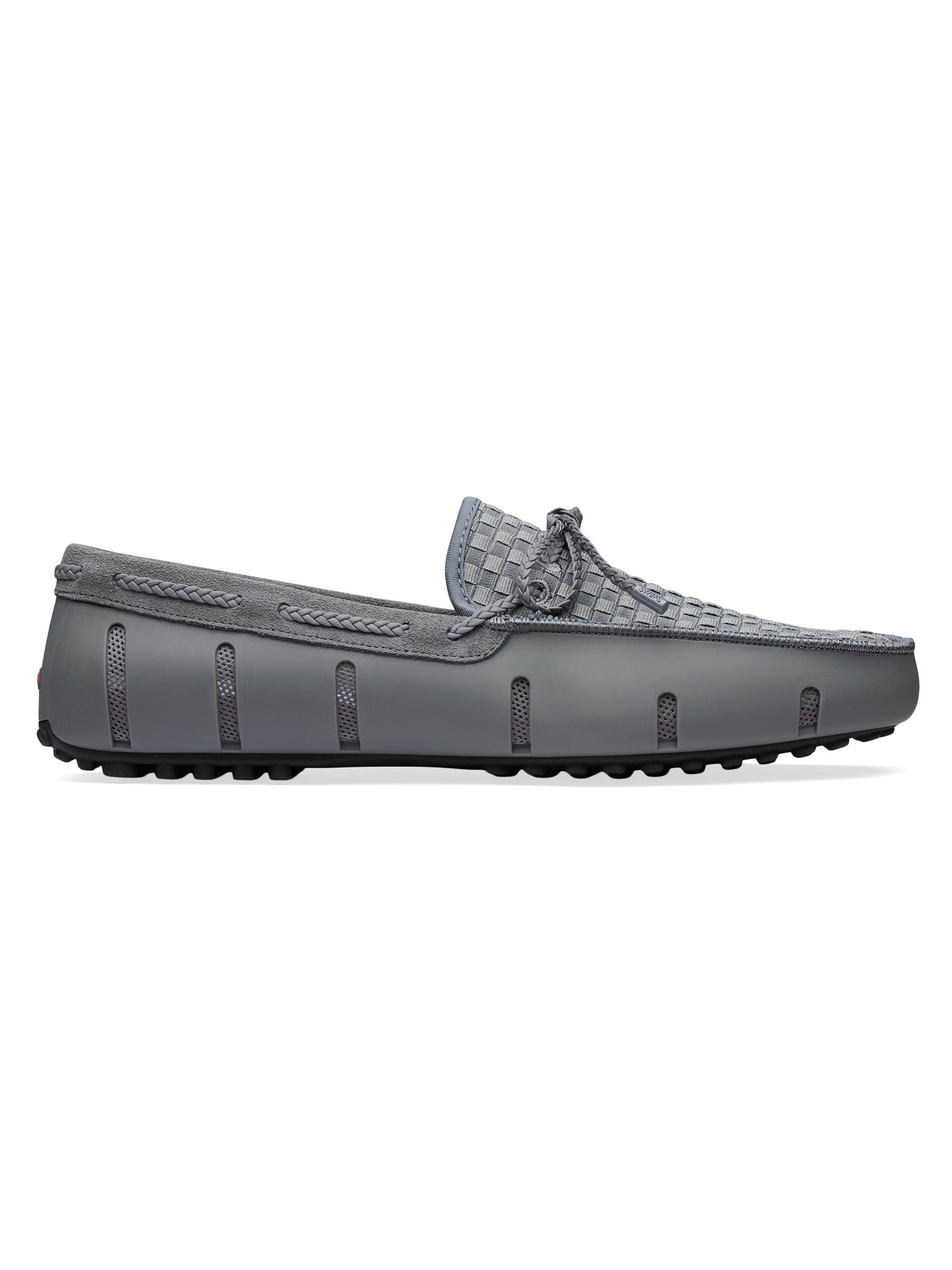 Swims Men's Woven Driving Loafers - Grey