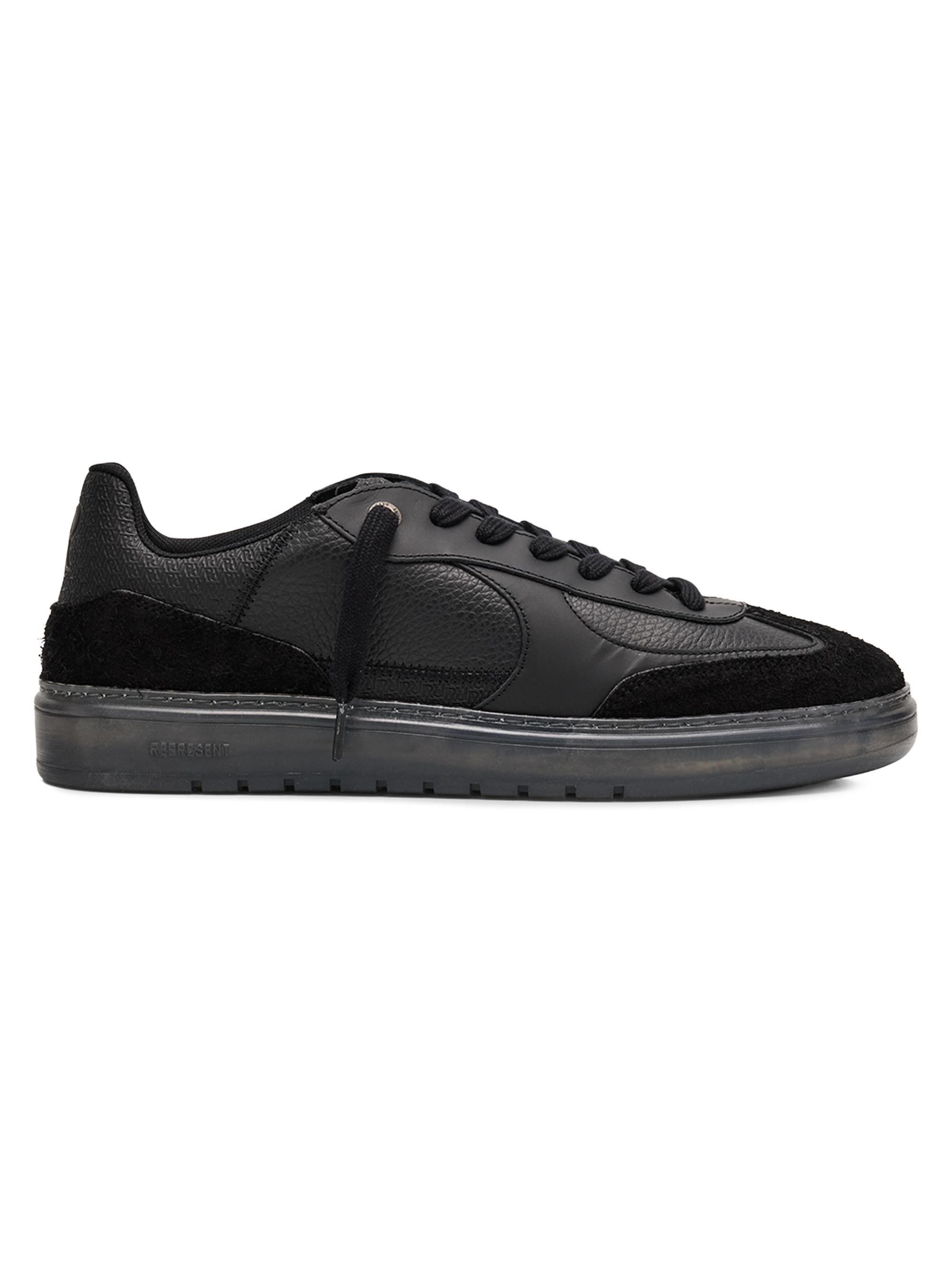 Represent Men's Virtus Leather & Suede Sneakers - Black