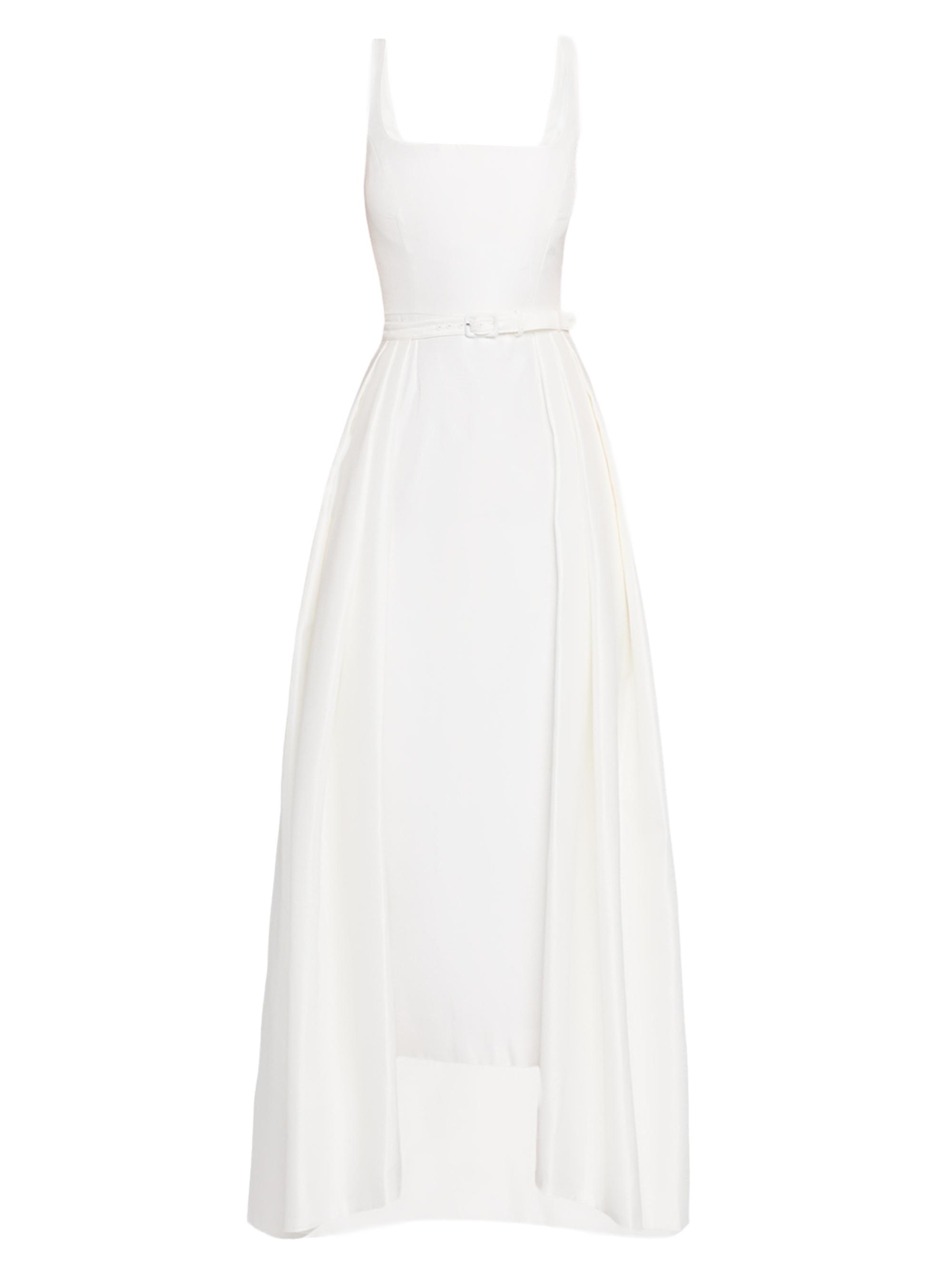 Nicholas the Label Women's Isaline Convertible High-Low Dress - Pearl